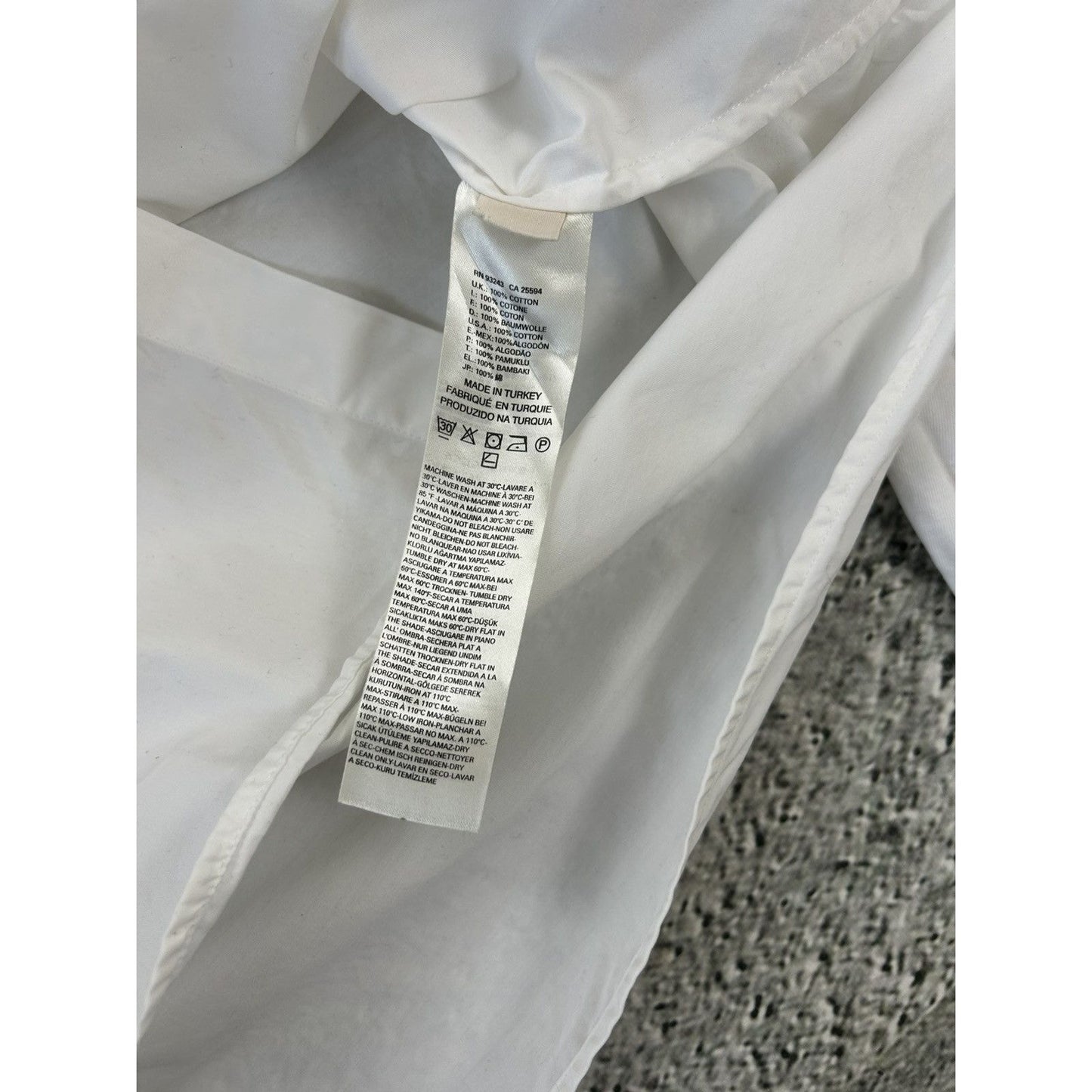 Diesel shirt white button-up