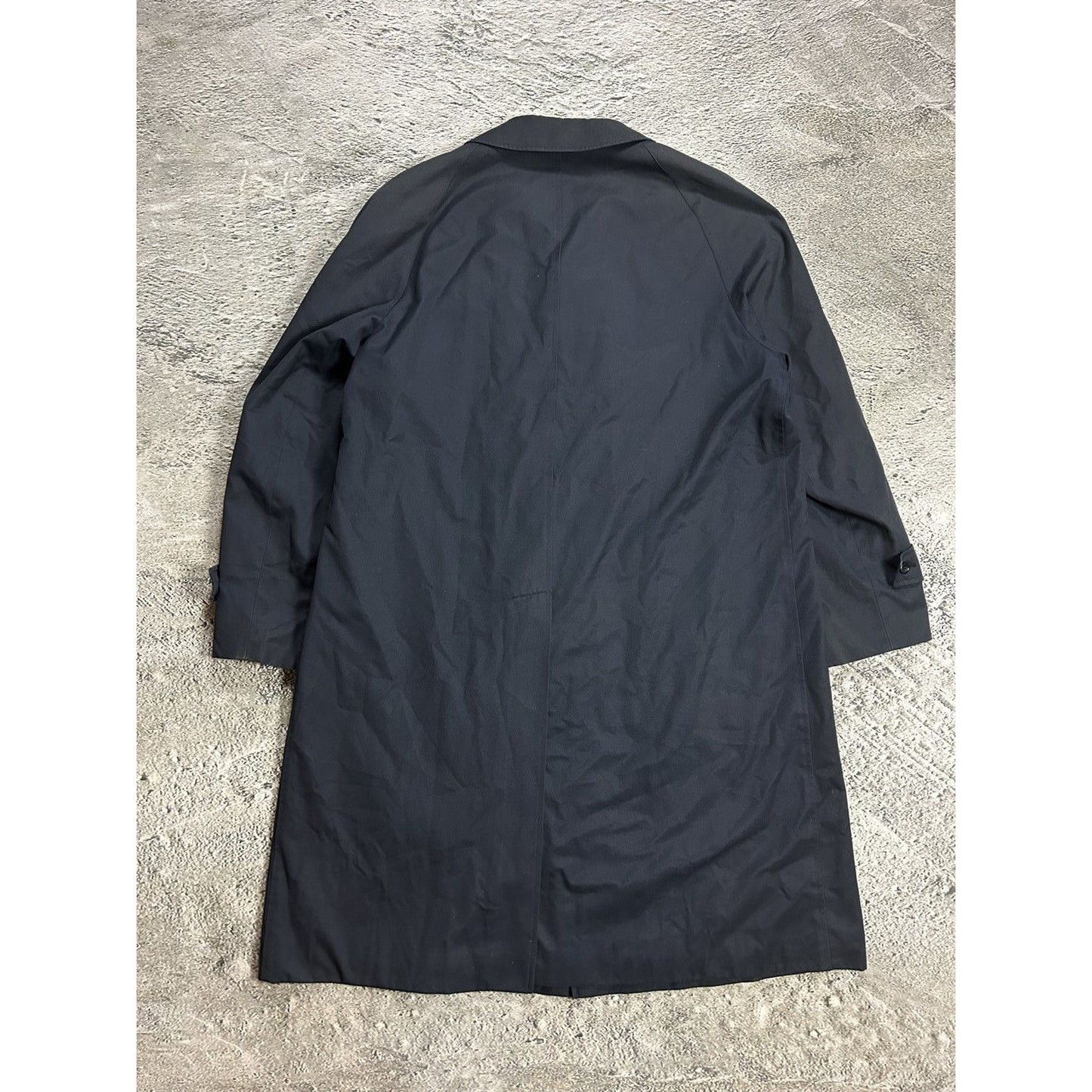 Aquascutum Aqua 5 vintage trench coat navy waterproof