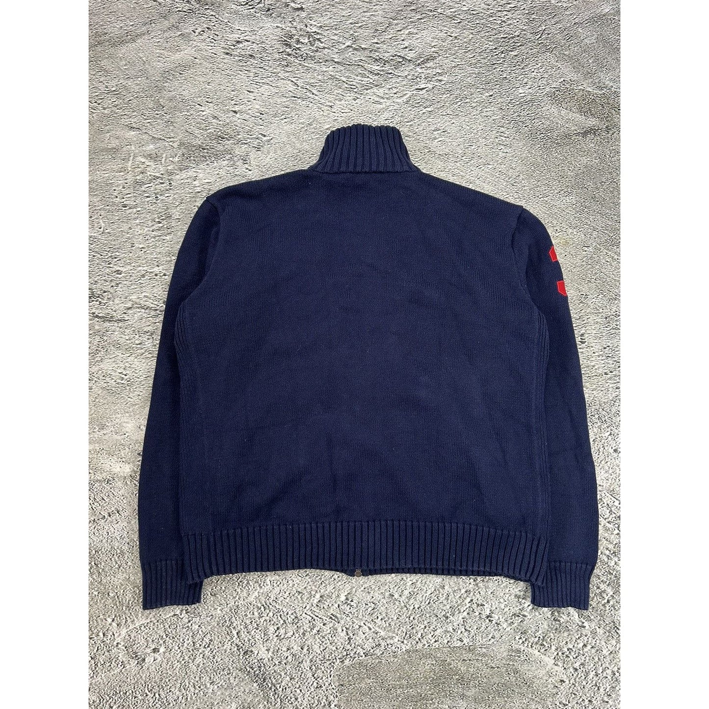 Polo Ralph Lauren zip sweater New York sweater vintage knit