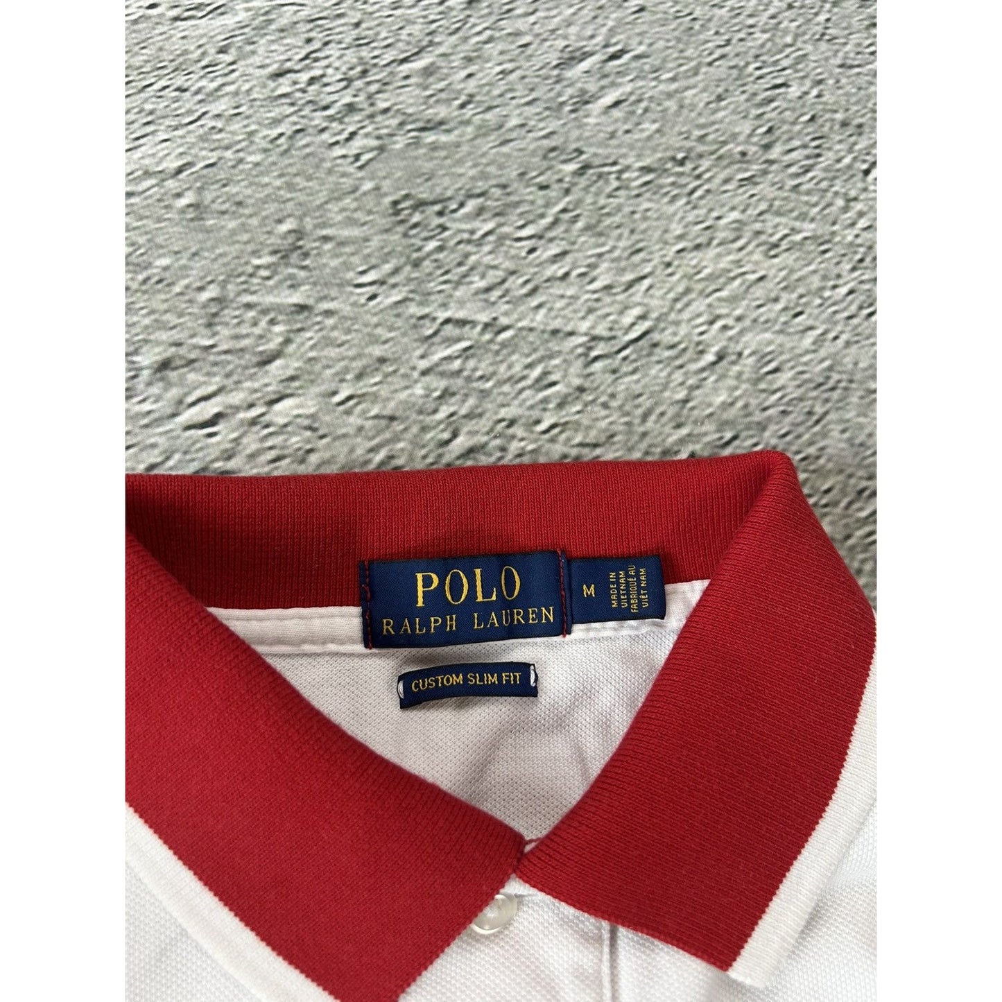 Chief Keef Polo Ralph Lauren Japan white red Polo small pony