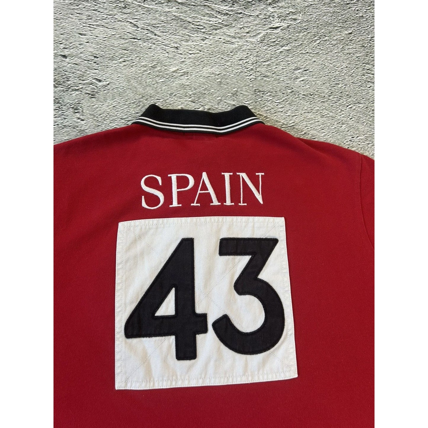 Chief Keef Polo Ralph Lauren Spain vintage red polo shirt