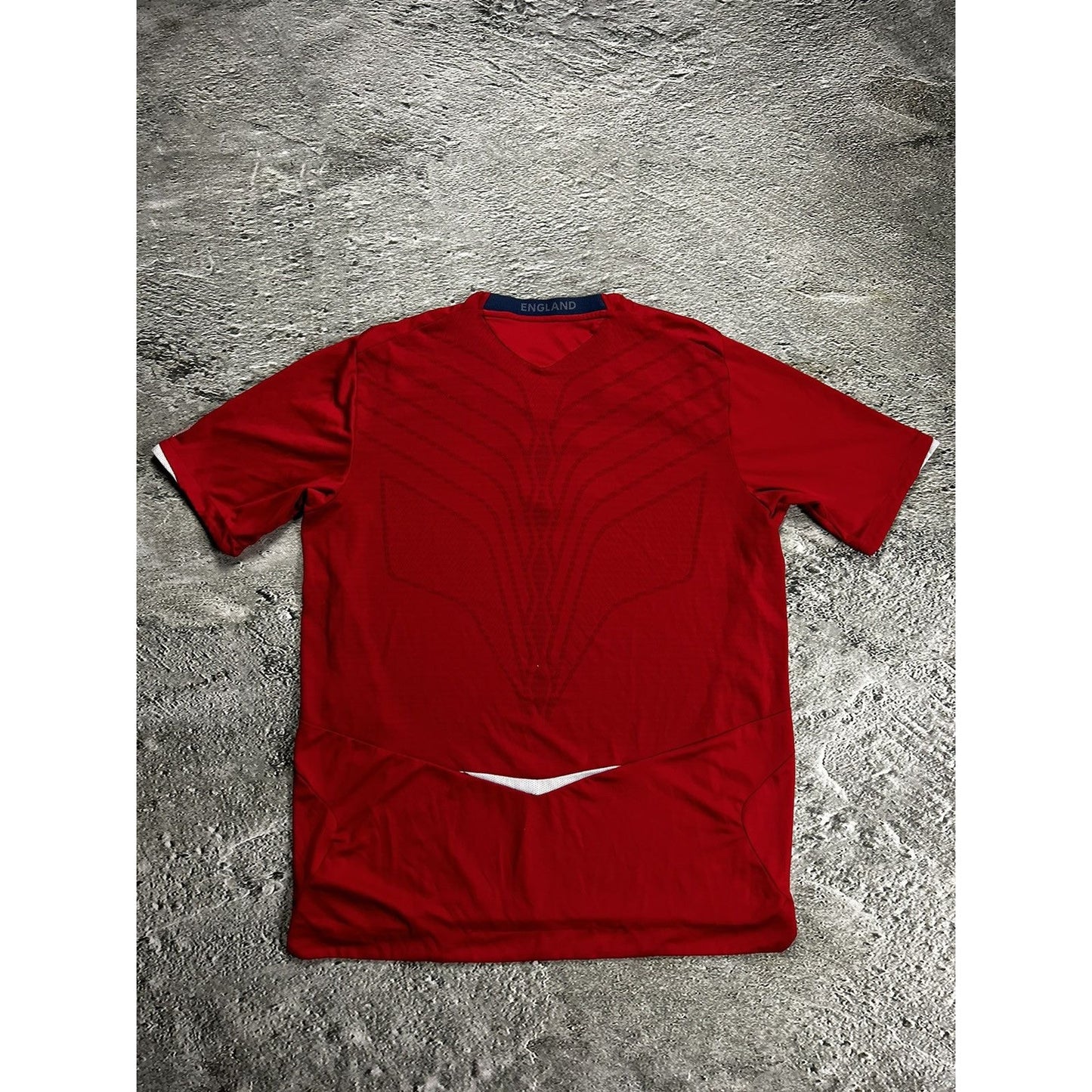 England vintage Umbro jersey 2008 2010 red away