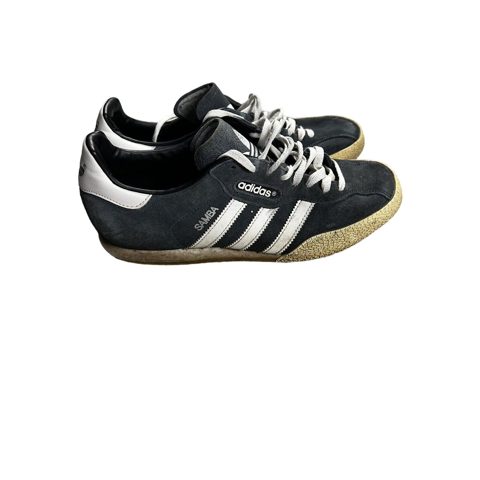 Adidas Samba Sam Super Suede navy blue shoes Refitted Adidas Samba Sam Super Suede navy blue shoes Refitted