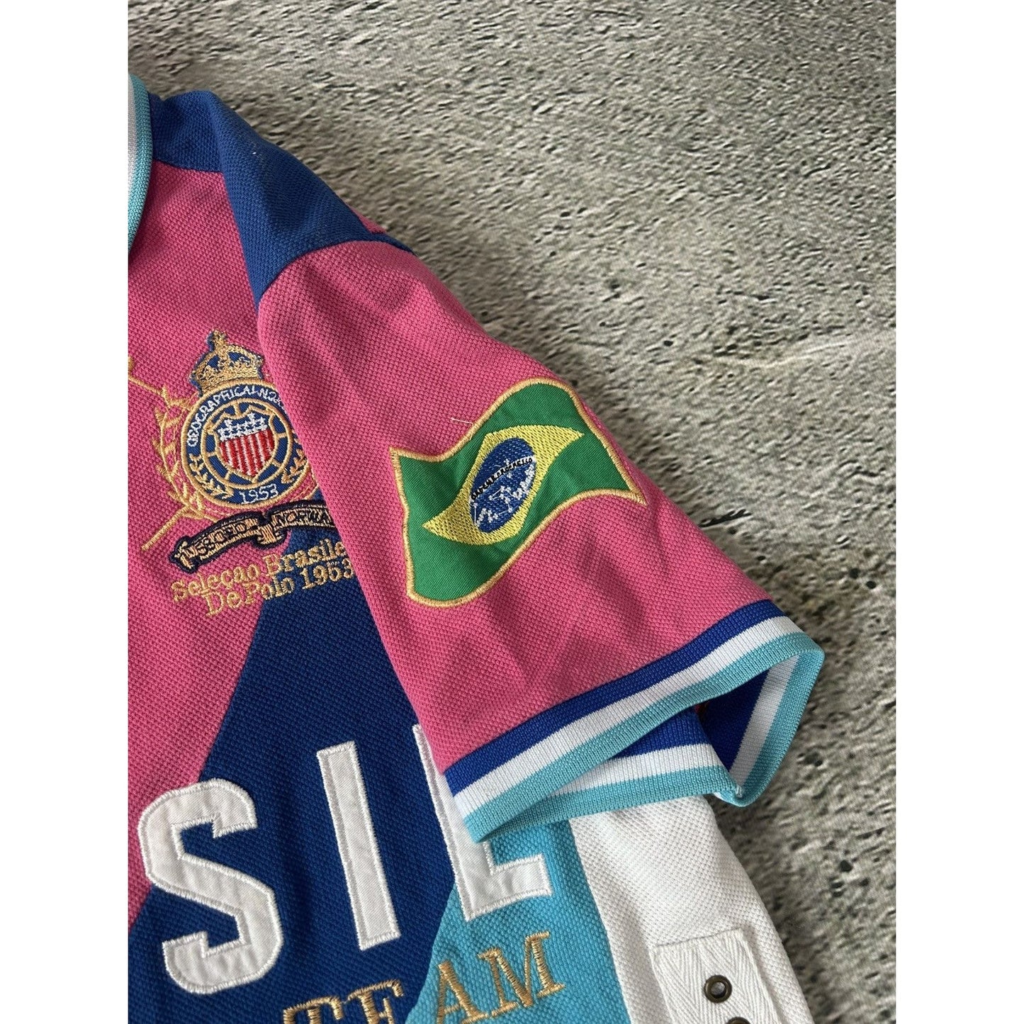 Chief Keef Polo vintage Brazil pink Geografical Norway