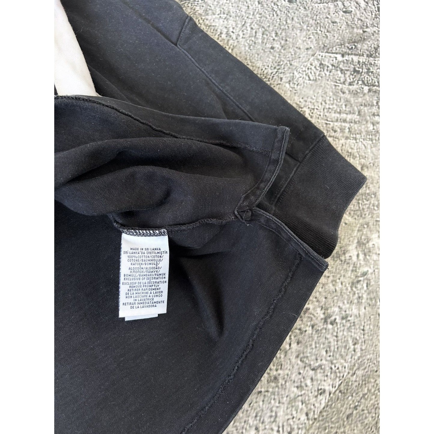 Chief Keef Polo Ralph Lauren longsleeve big logo black