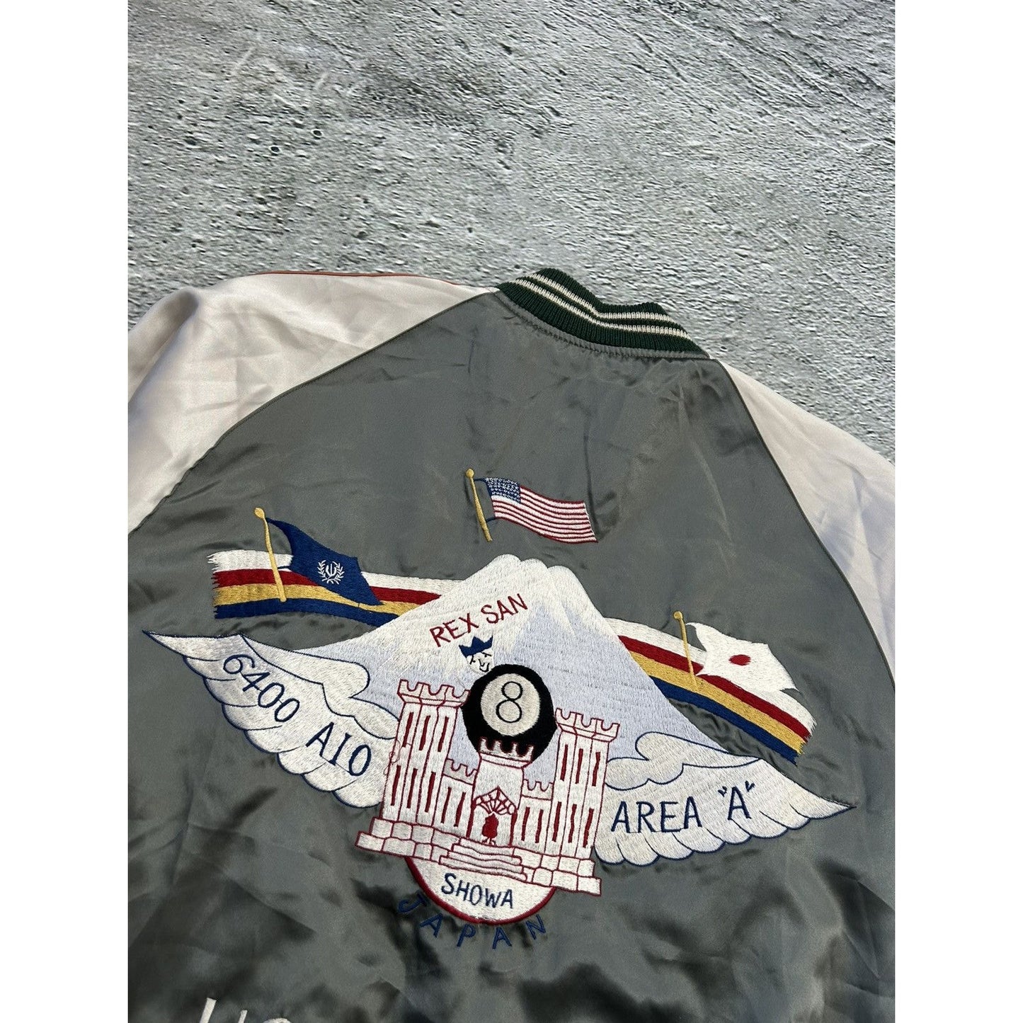 Tailor Toyo vintage reversible souvenir jacket sukajan