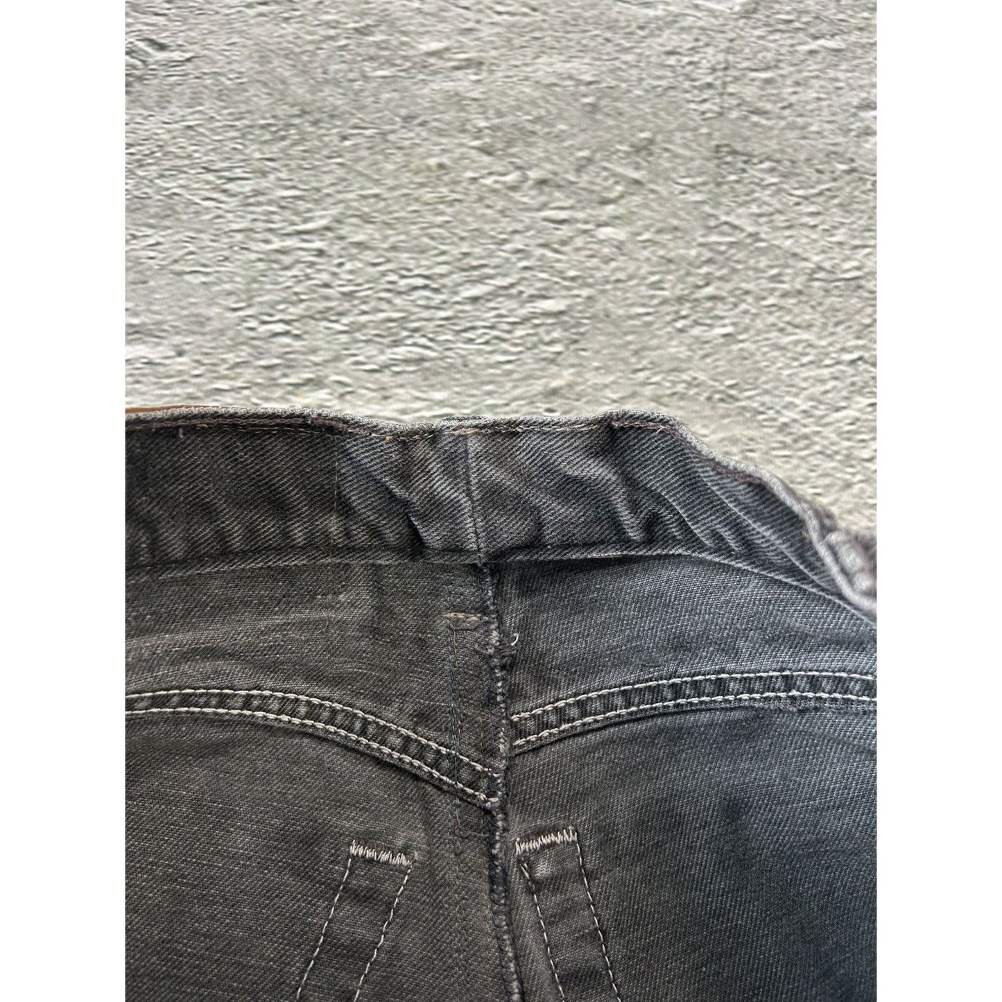 90s Levi’s 505 vintage washed black jeans made in USA denim