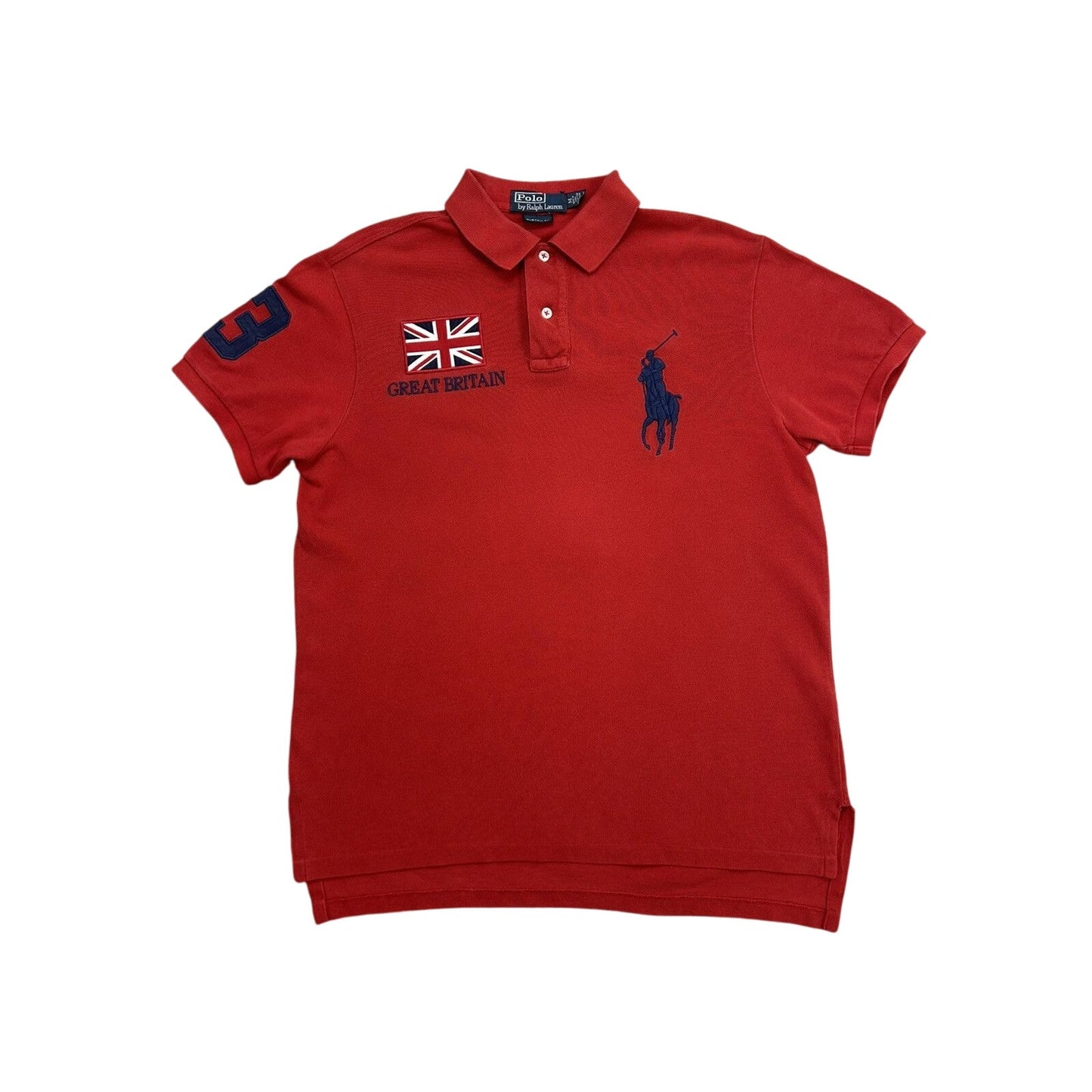 Chief Keef Polo Ralph Lauren Great Britain vintage red