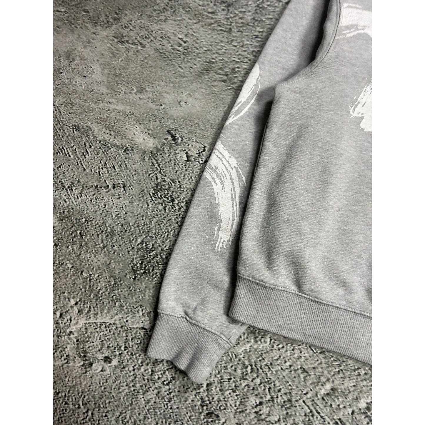 Evisu sweatshirt multilogo seagull vintage grey Y2K