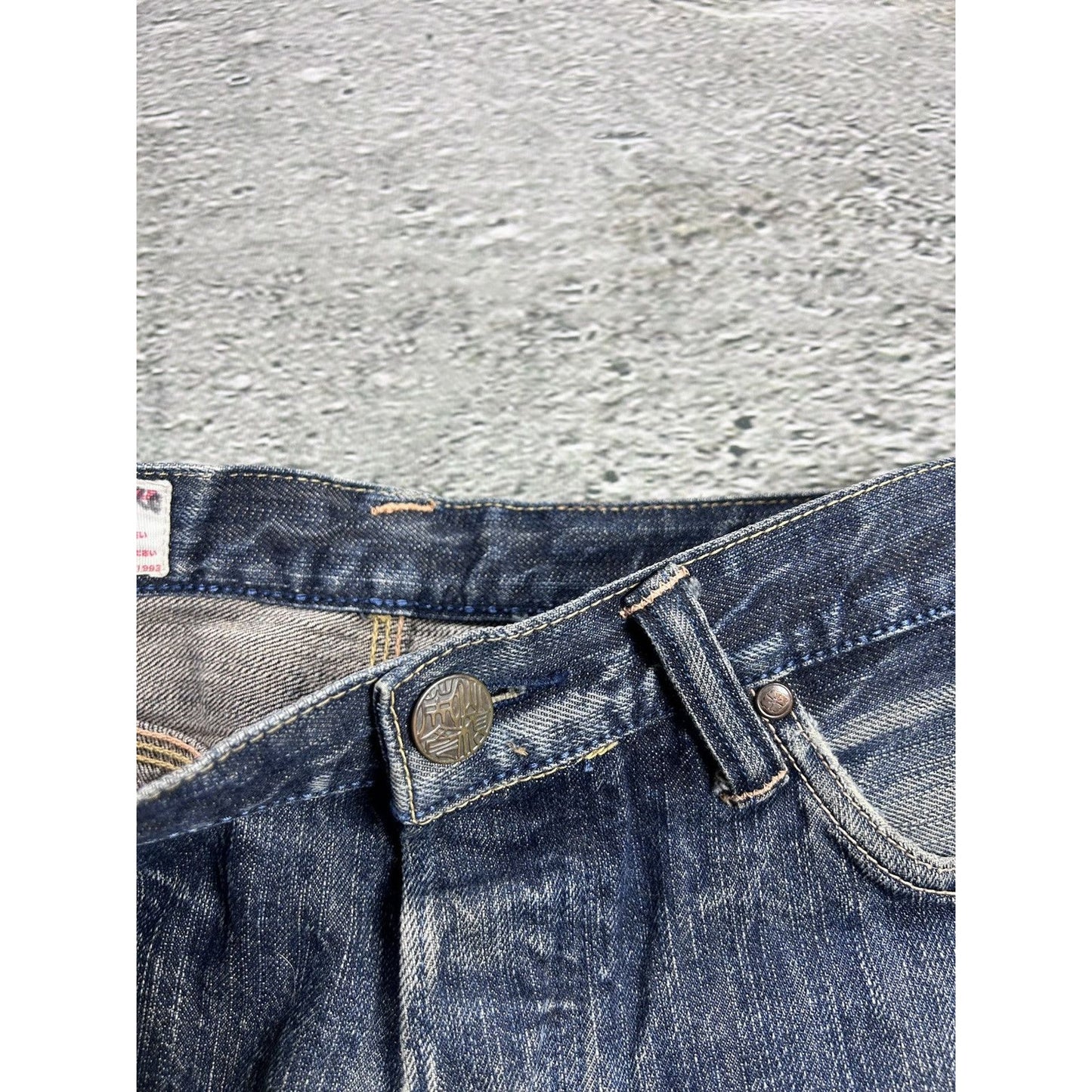 Evisu Yamane jeans vintage selvedge denim Japan
