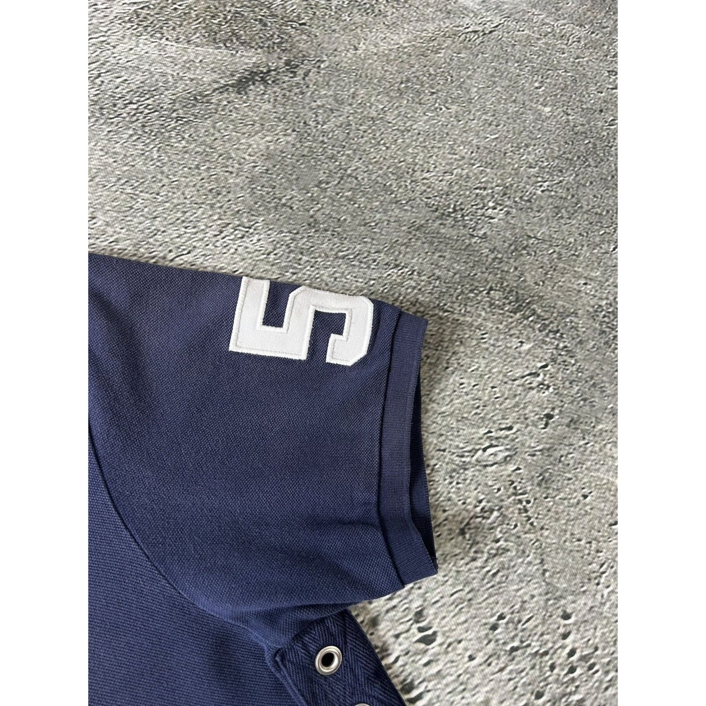 Chief Keef Polo Ralph Lauren New York navy blue Polo T-shirt
