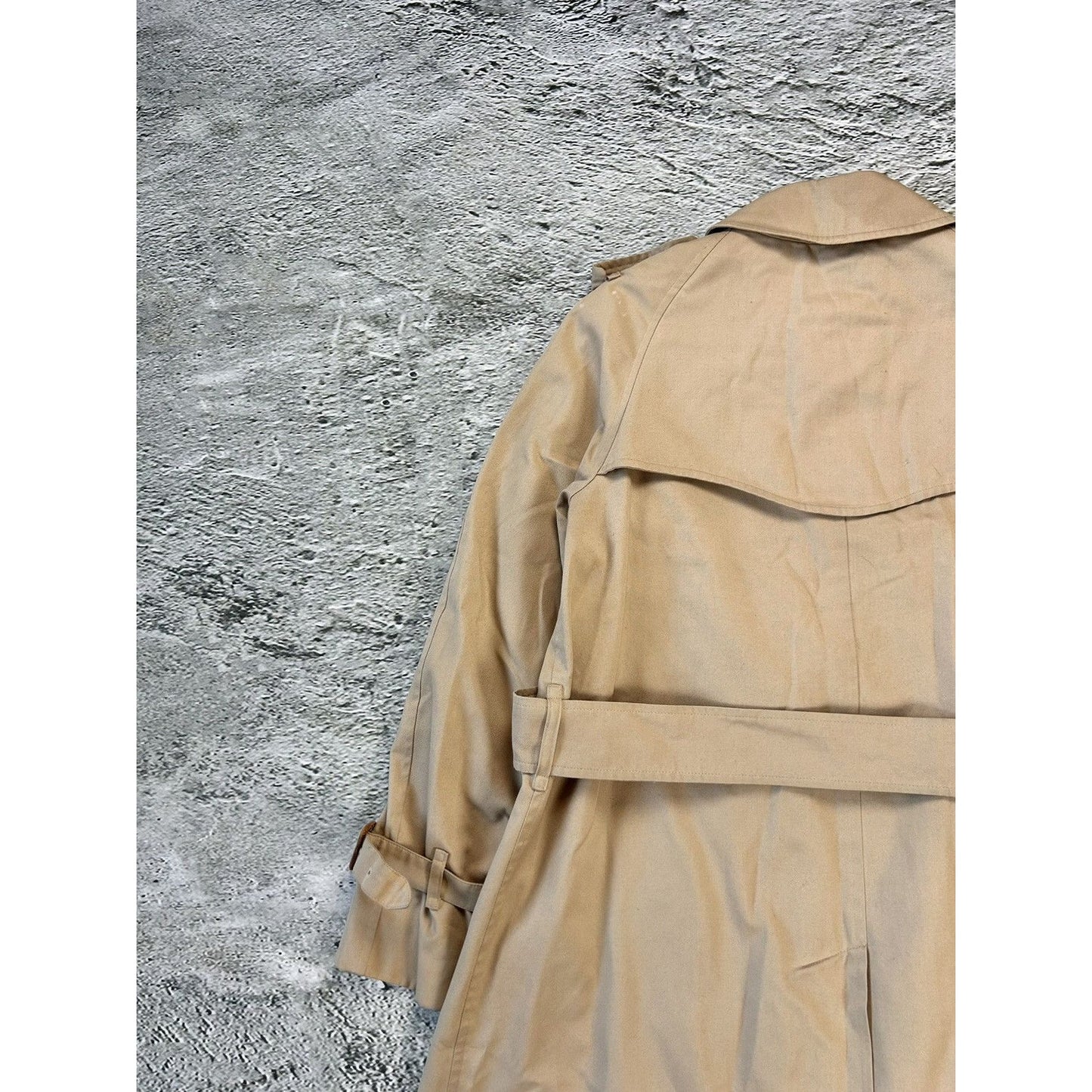 Burberrys coat trench beige vintage