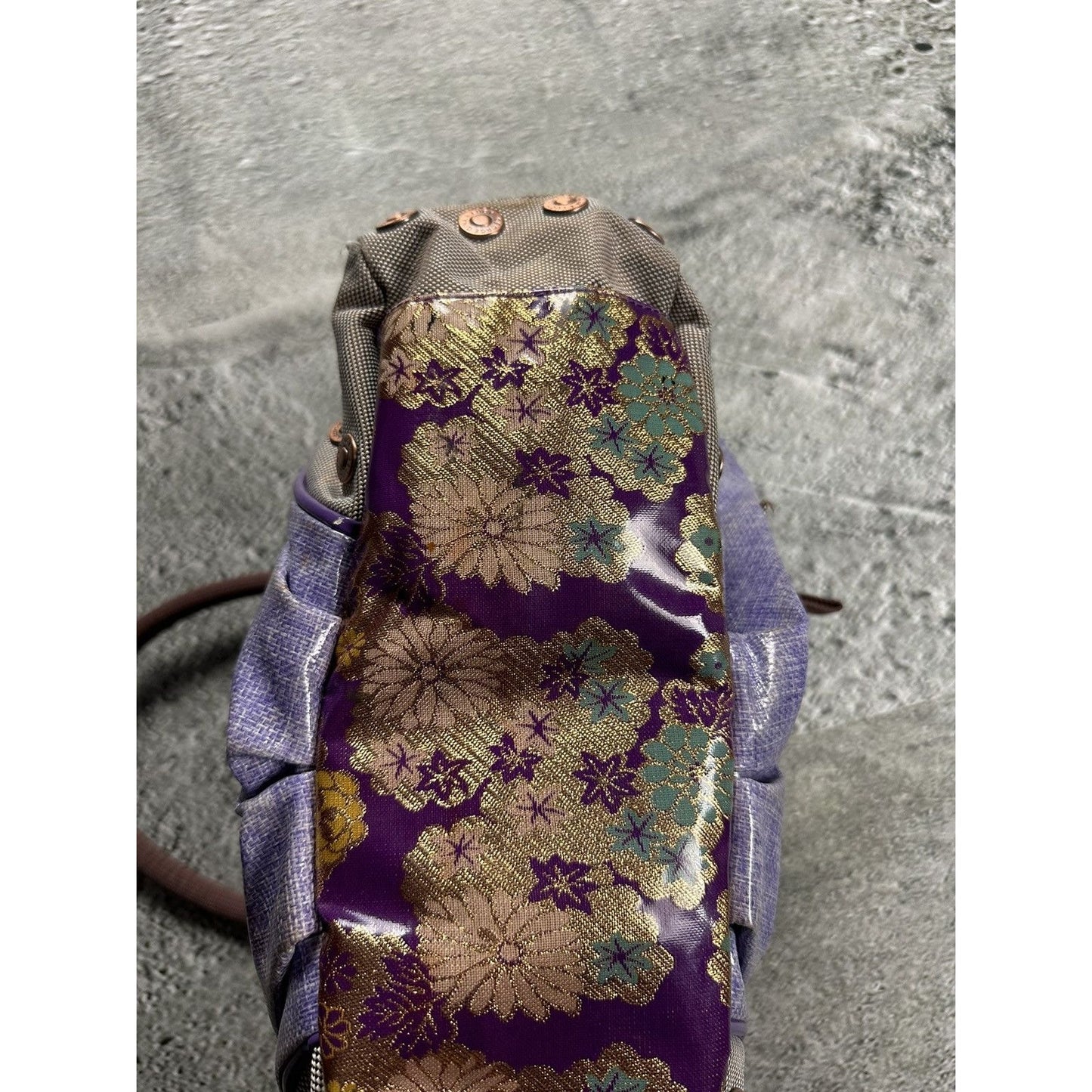 George Gina & Lucy bag Y2K vintage bagavan floral purple