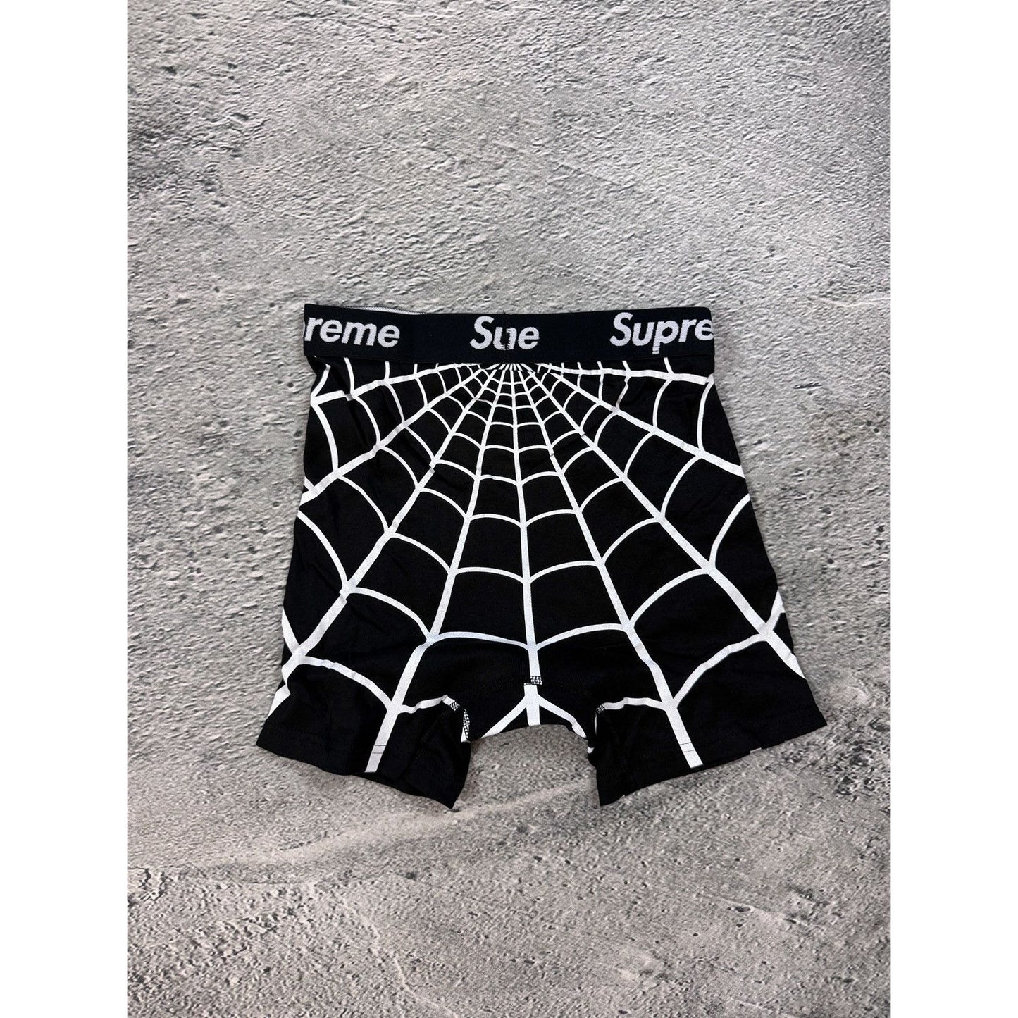 Supreme Spider-Man Hanes Boxers SS26 black SOLD OUT S