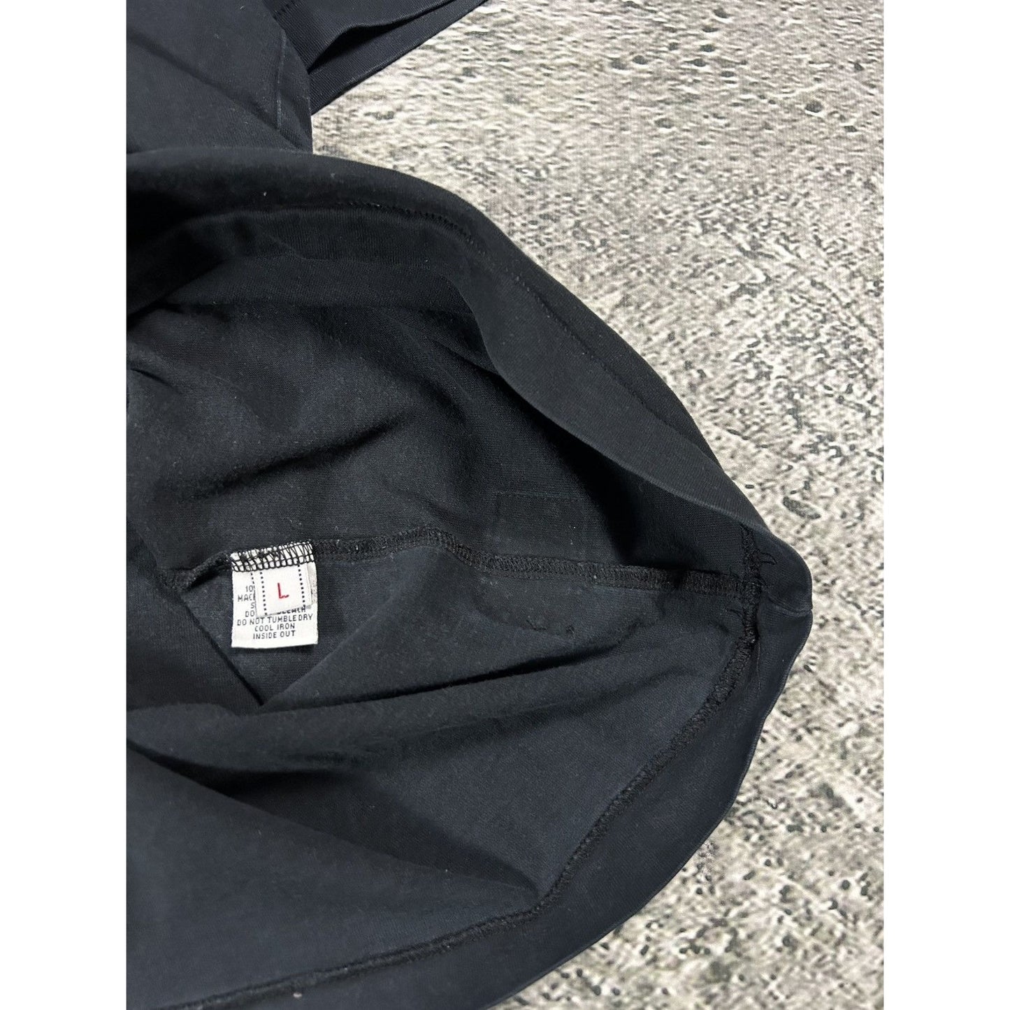 Evisu t-shirt vintage big logo seagull EU ED black pink