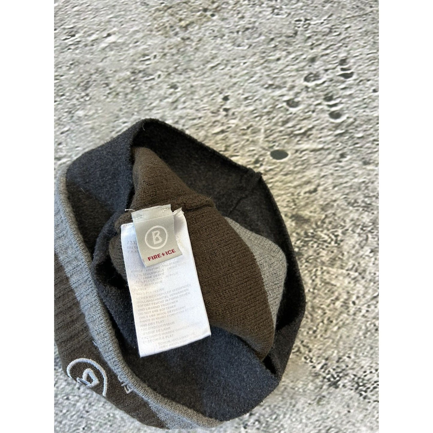 Bogner beanie Fire + Ice Brown