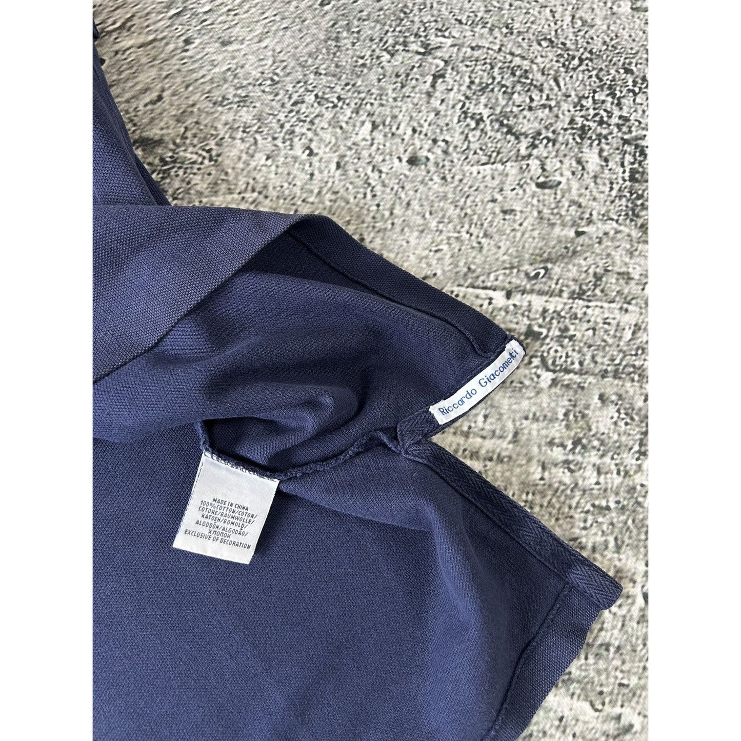 Chief Keef Polo Ralph Lauren New York navy blue Polo T-shirt