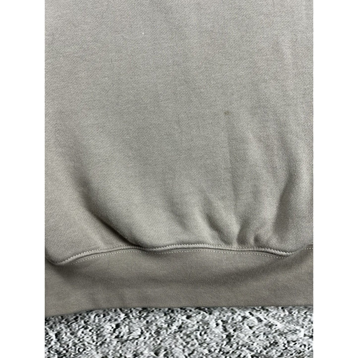 Fear of God Essentials FOG beige sweatshirt
