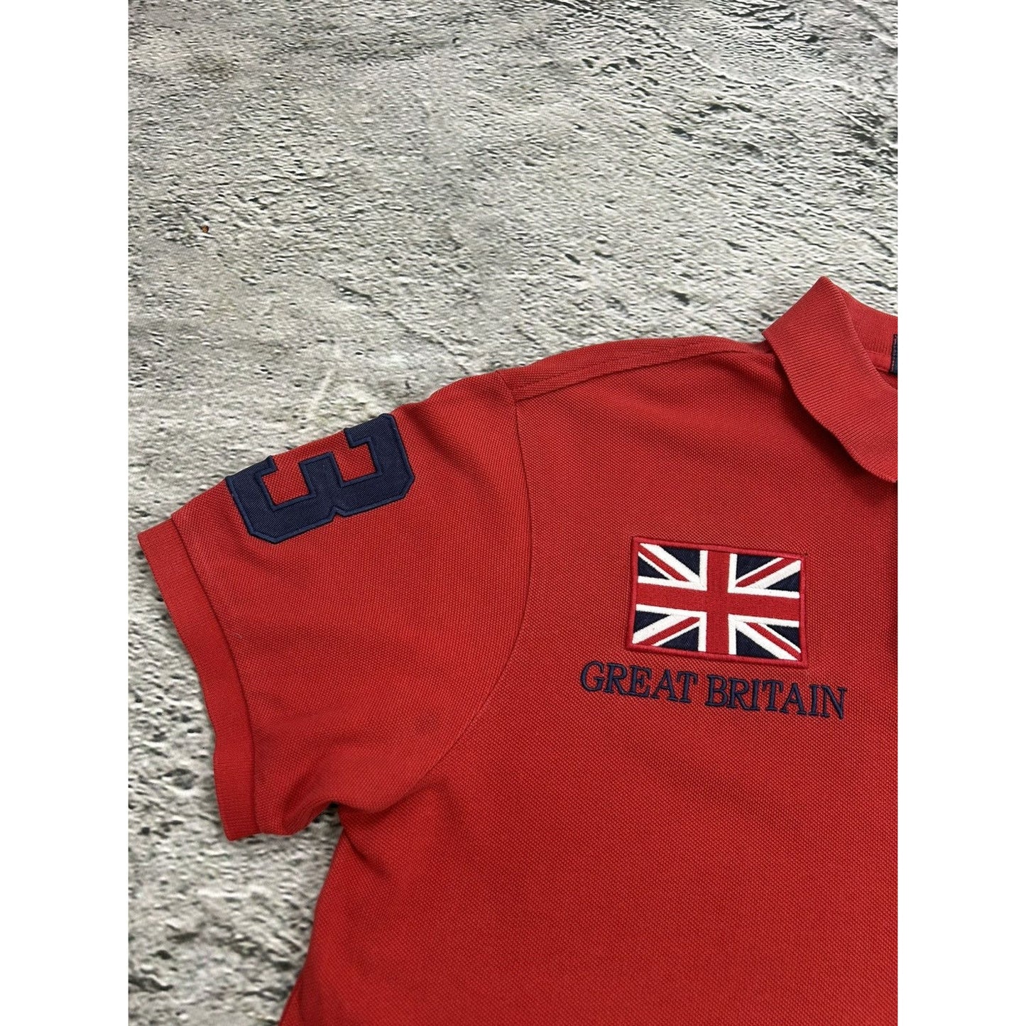 Chief Keef Polo Ralph Lauren Great Britain vintage red