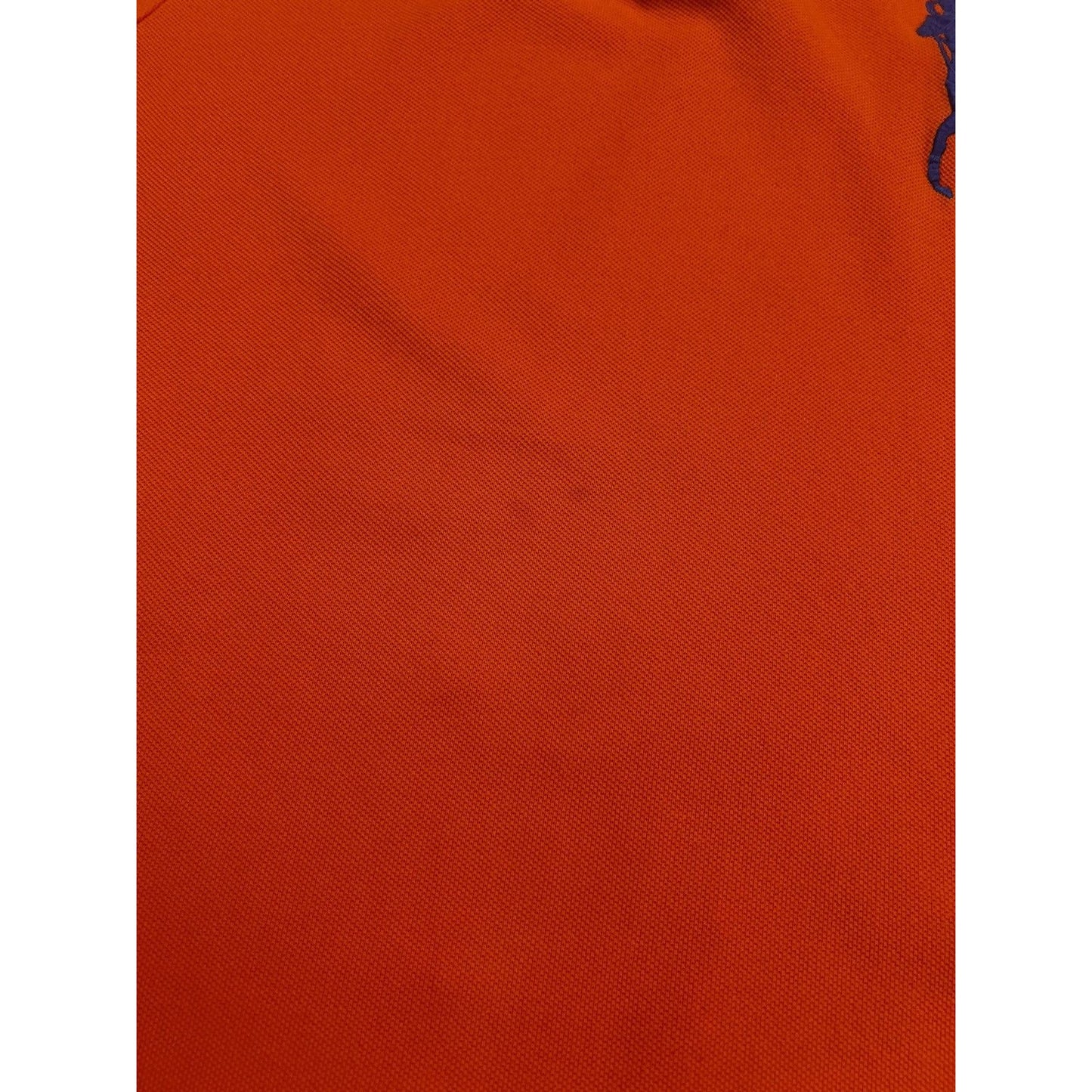 Chief Keef Polo Ralph Lauren orange big pony polo T-shirt