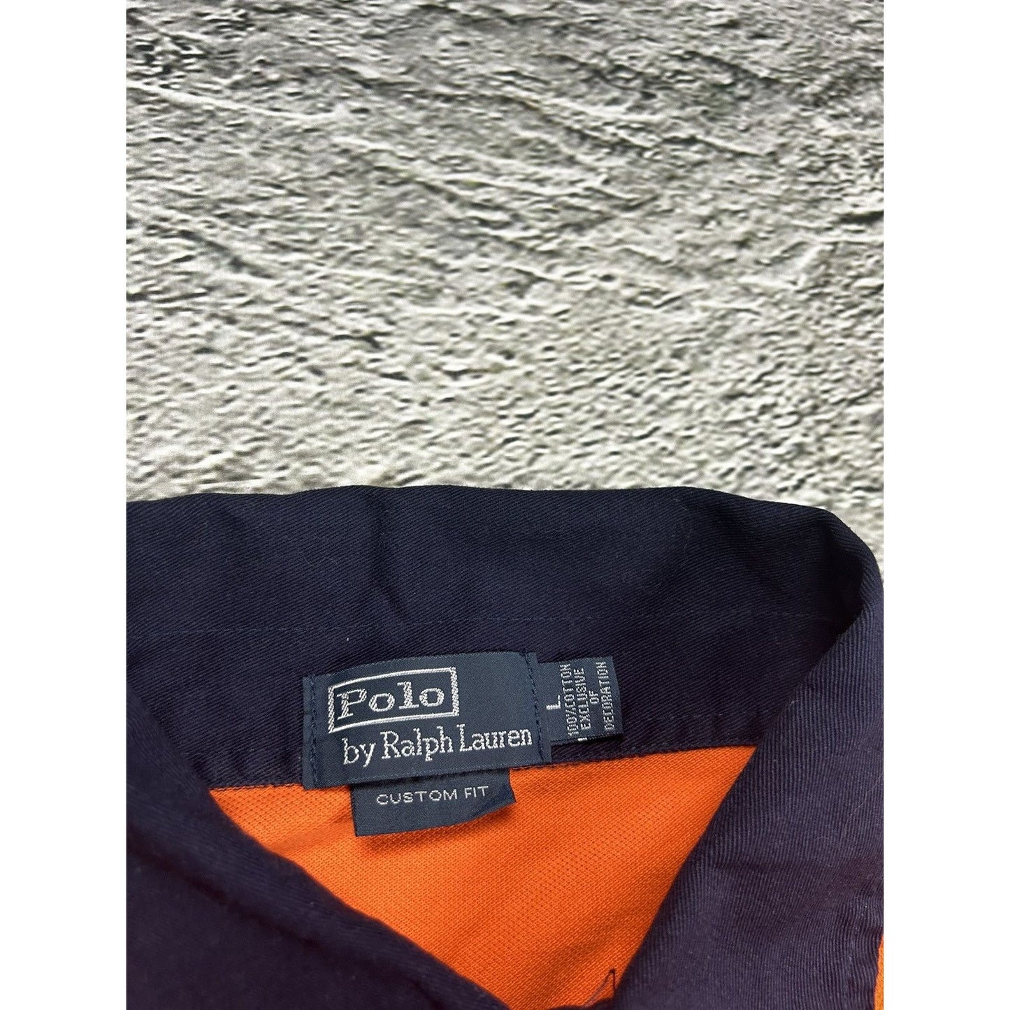 Chief Keef Polo Ralph Lauren orange big pony longsleeve