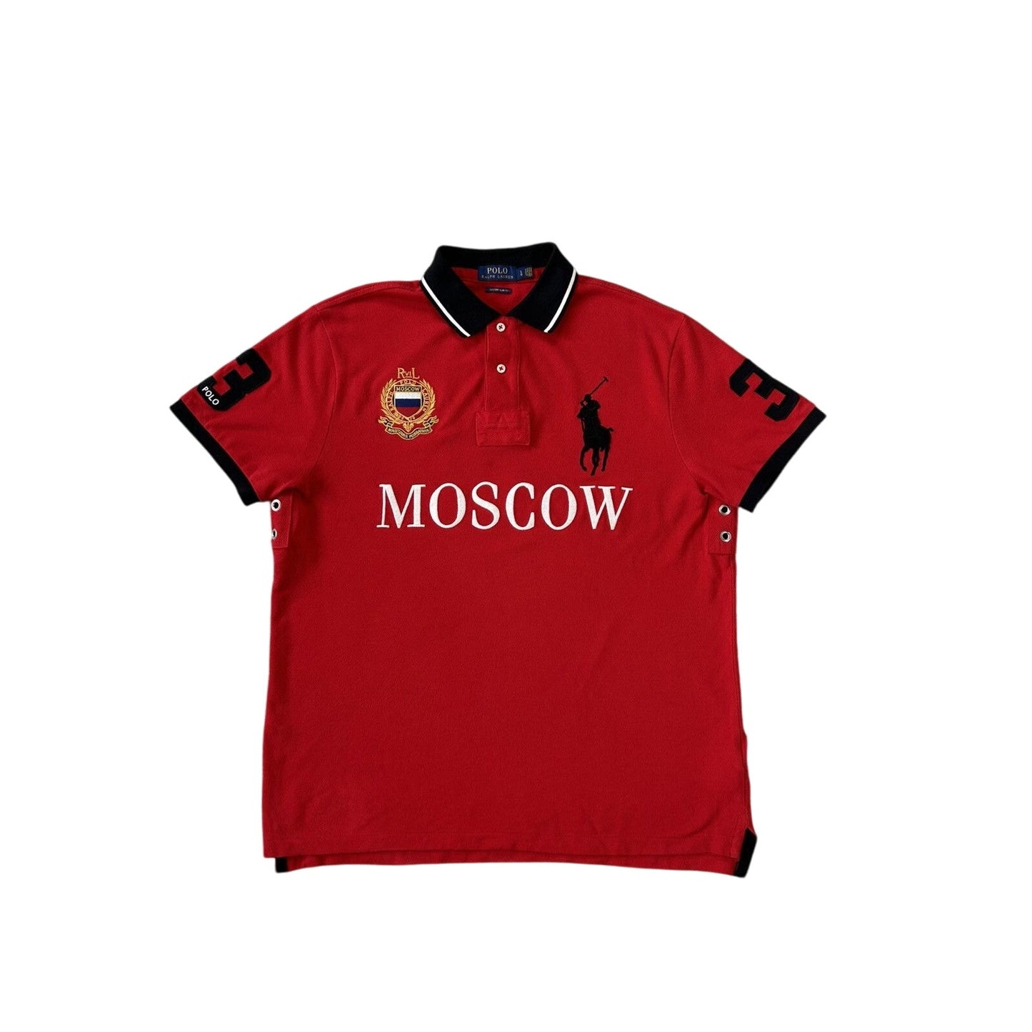 Chief Keef Polo Ralph Lauren Moscow vintage big pony red
