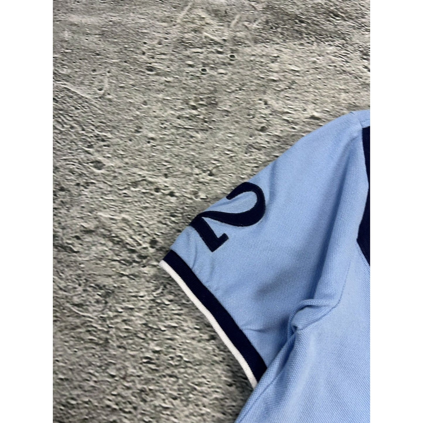 Chief Keef Polo Ralph Lauren T-shirt vintage baby blue navy