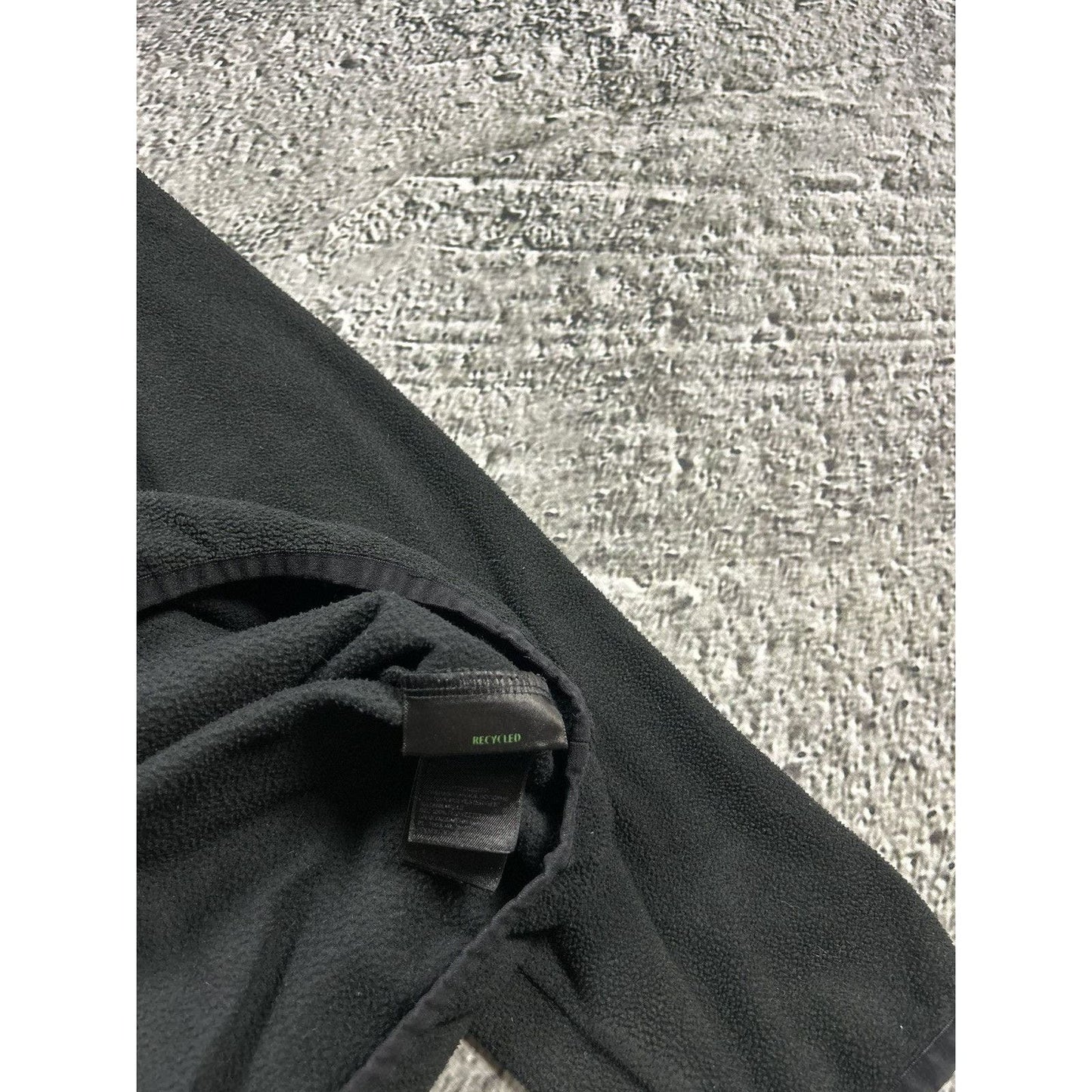 The North Face fleece halfzip black vintage gorpcore