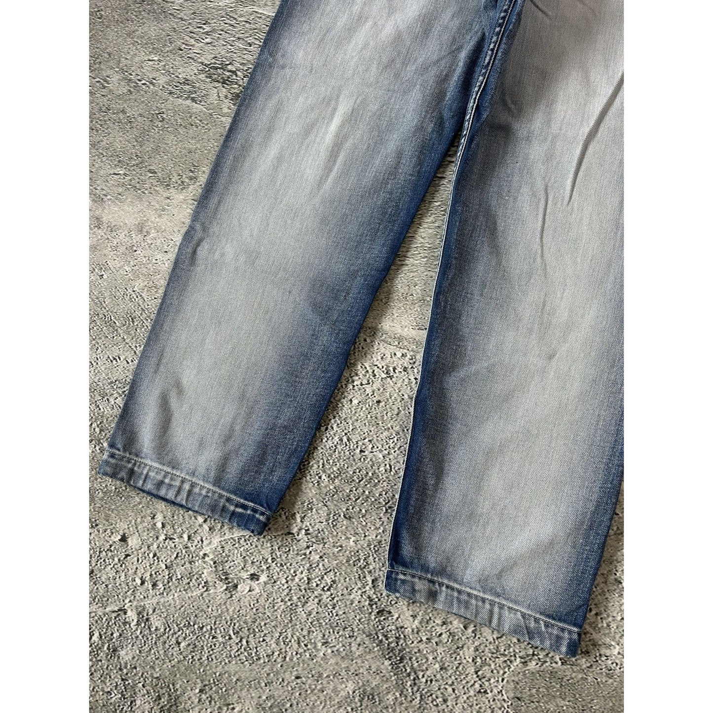 Pelle Pelle vintage stone washed blue jeans Y2K baggy denim