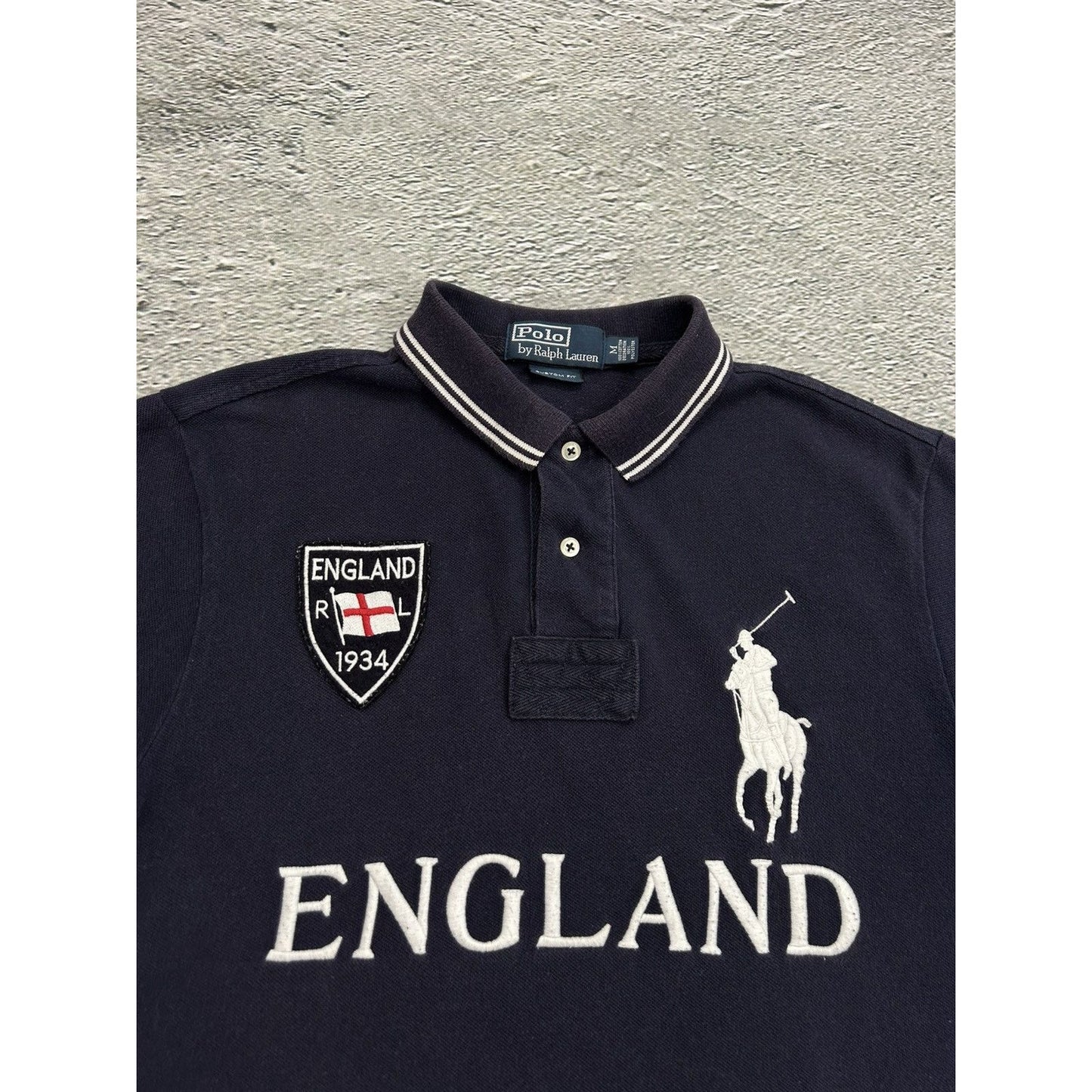 Chief Keef Polo Ralph Lauren England vintage navy big pony