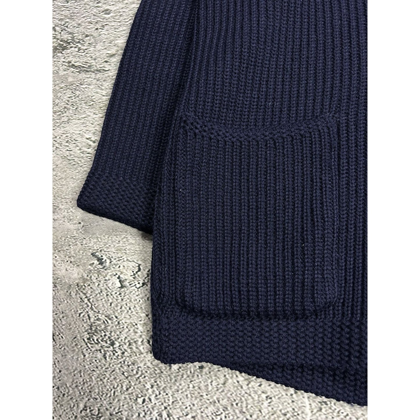 Christian Dior Monsieur Cardigan vintage 70s sweater navy