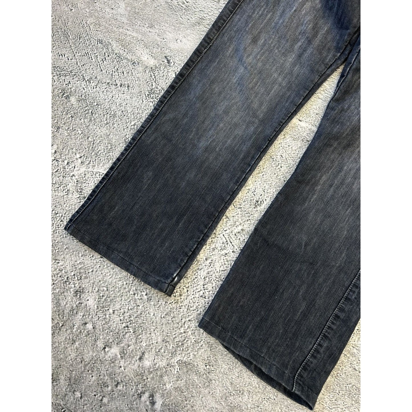 Y2K baggy jeans vintage black