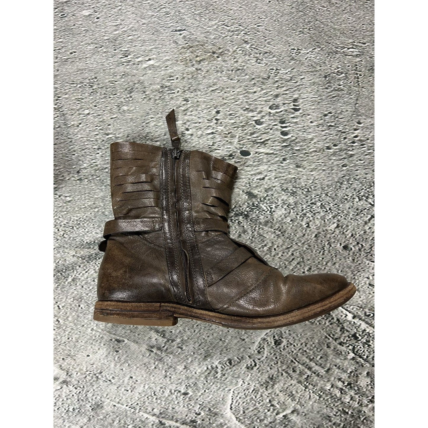 Airstep A.S.98 Samurai leather shoes boots cowboy