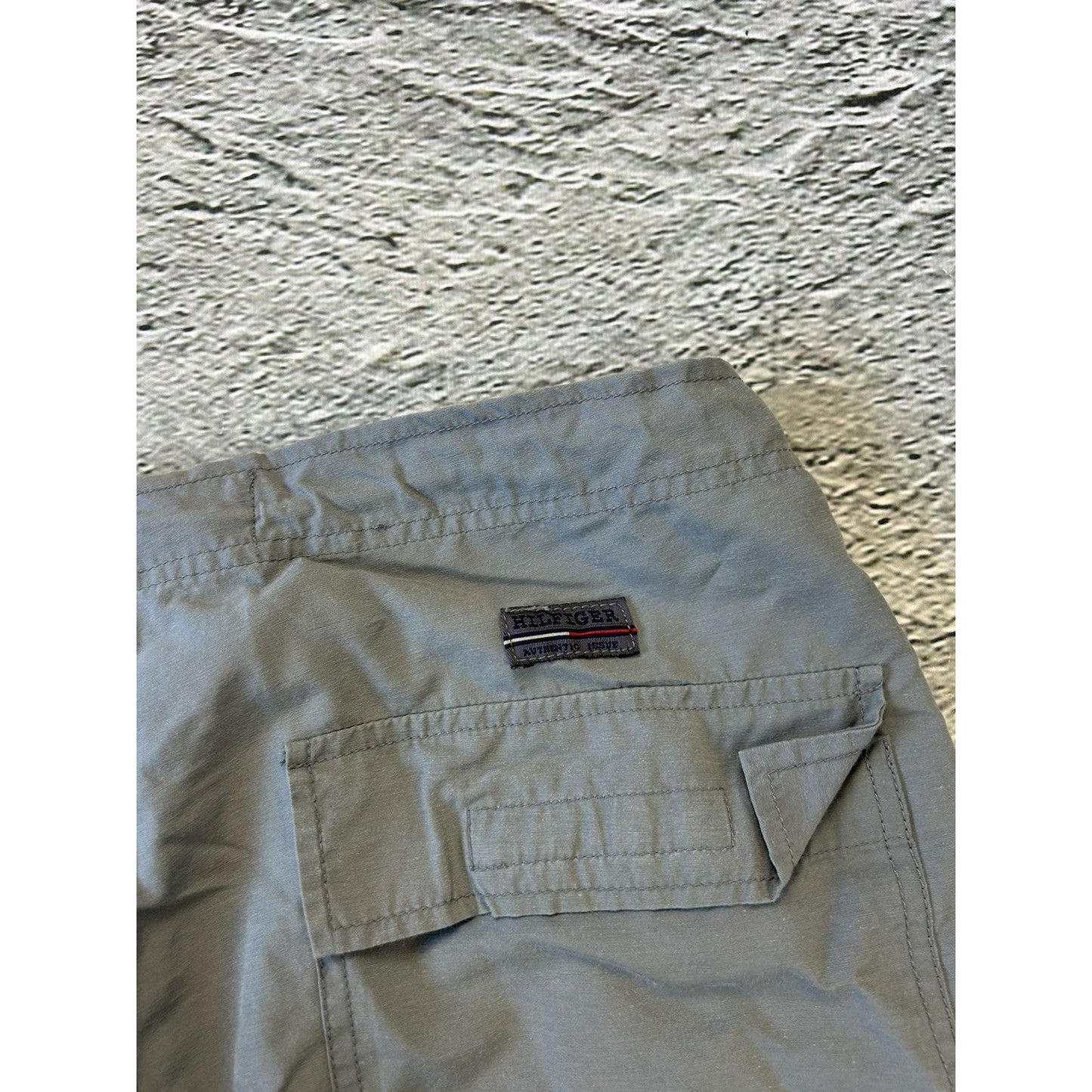 Tommy Hilfiger vintage nylon track pants cargo parachute Y2K