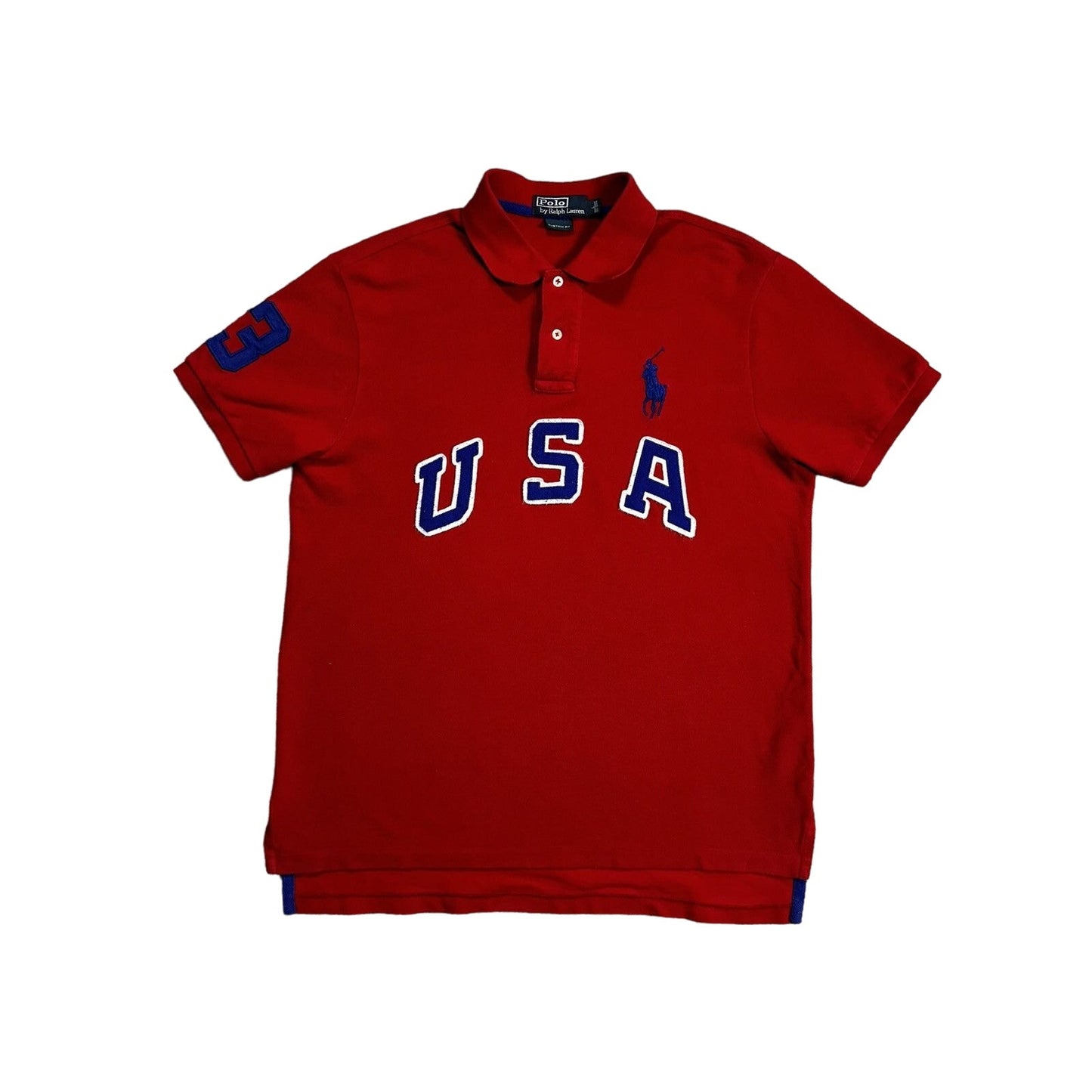 Chief Keef Polo Ralph Lauren vintage red USA big pony