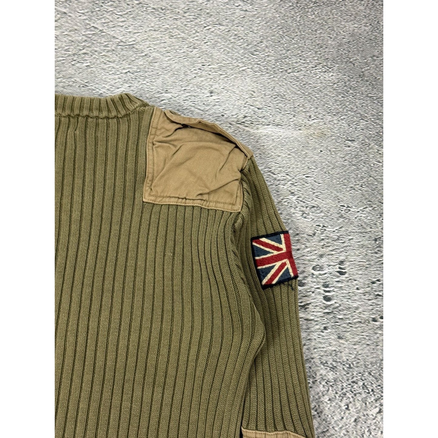 Polo Ralph Lauren vintage sweater USA flag military cargo