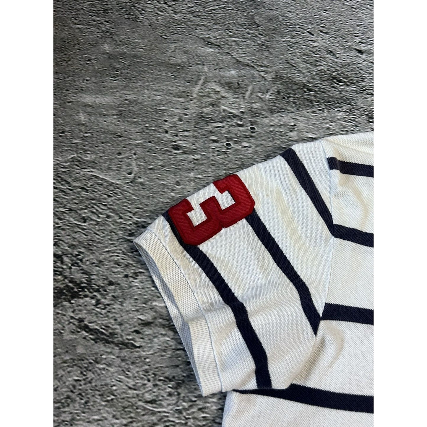 Chief Keef Polo Ralph Lauren vintage big pony white navy
