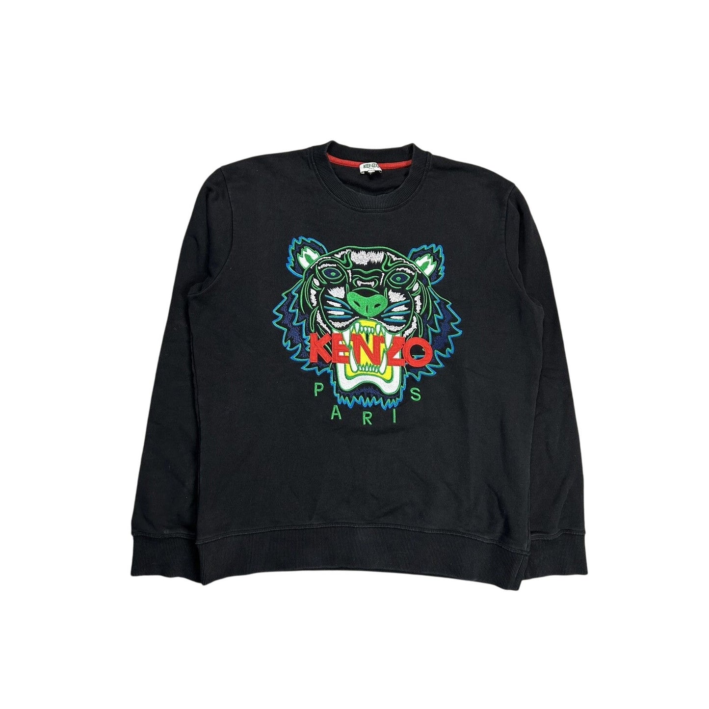Kenzo Tiger sweatshirt Black crewneck paris