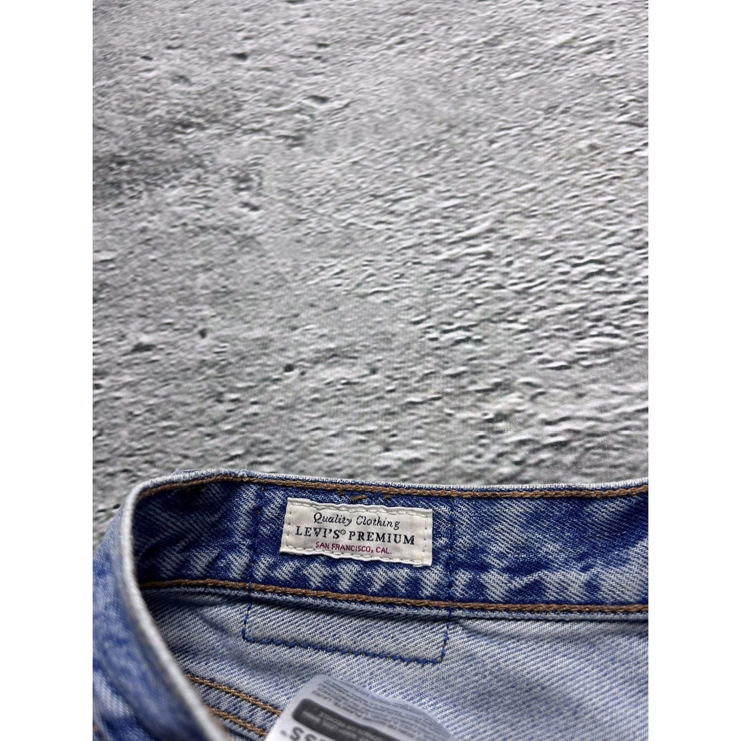 Levi’s denim shorts mini blue Y2K jorts