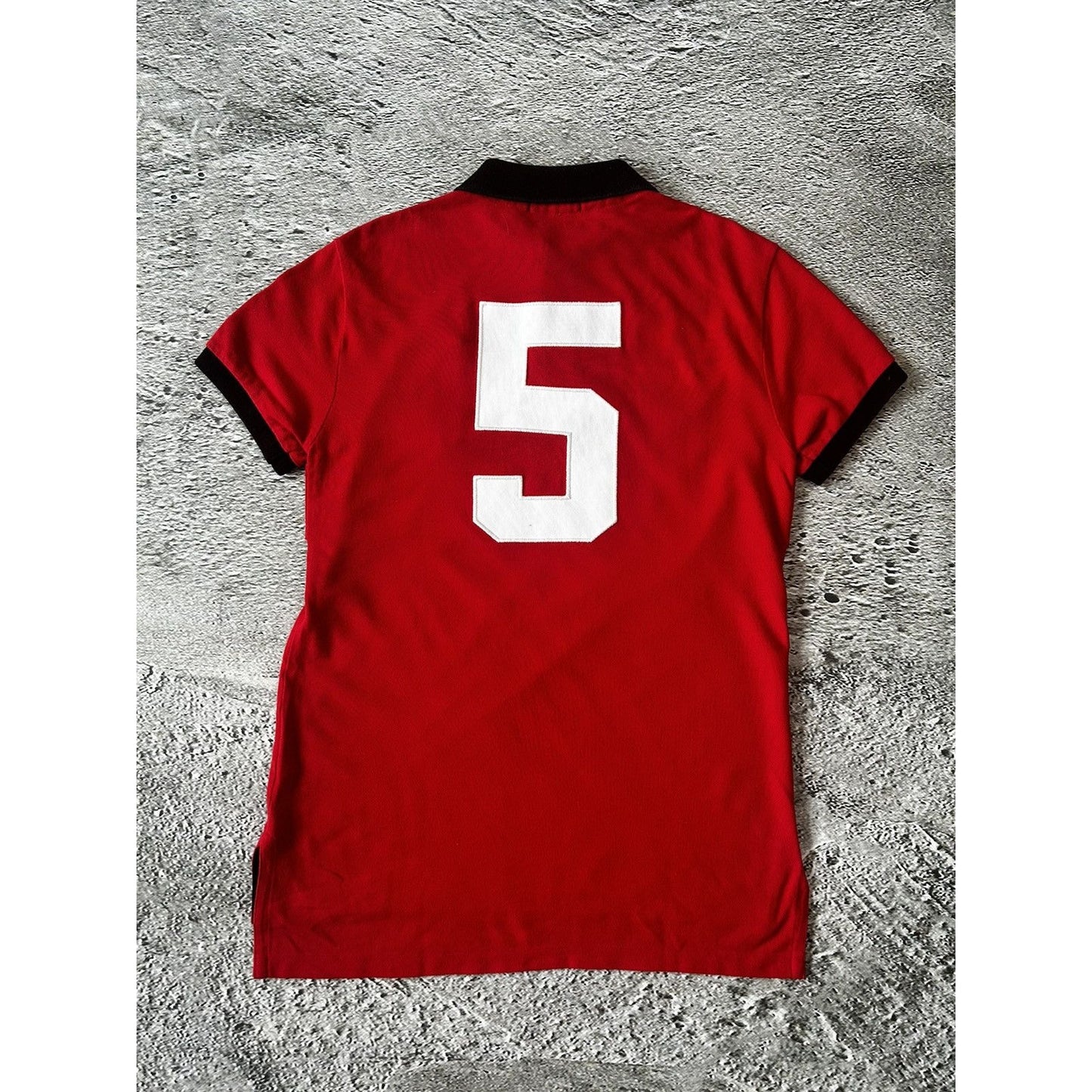 Chief Keef Polo Ralph Lauren Milan Red big pony polo T-shirt