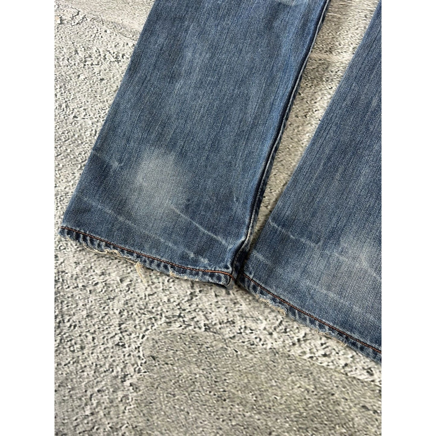 Ed Hardy Christian Audigier vintage jeans big logo pants