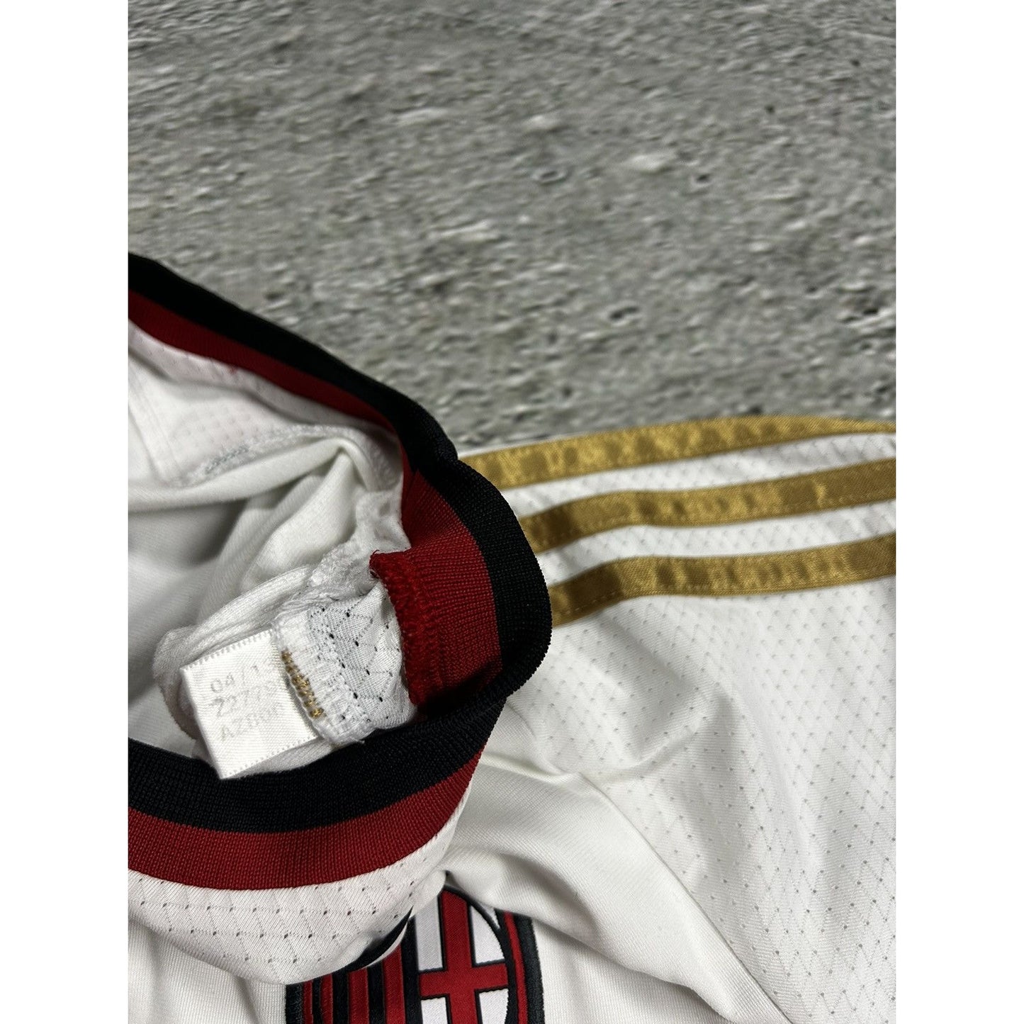 AC Milan jersey adidas vintage 2013 2014 white Fly Emirates
