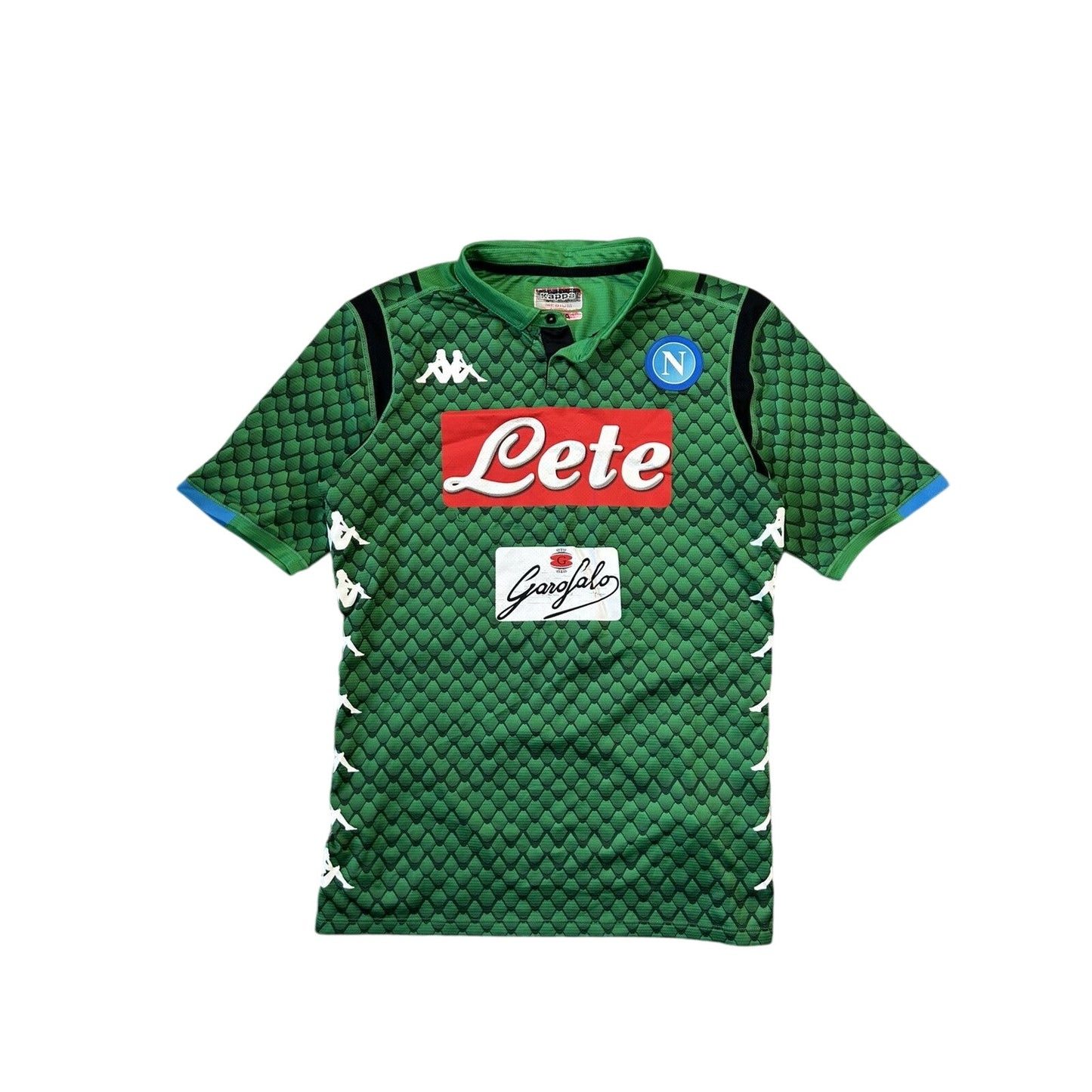 Napoli Kappa Jersey Goalkeeper green snake rare 2018 19
