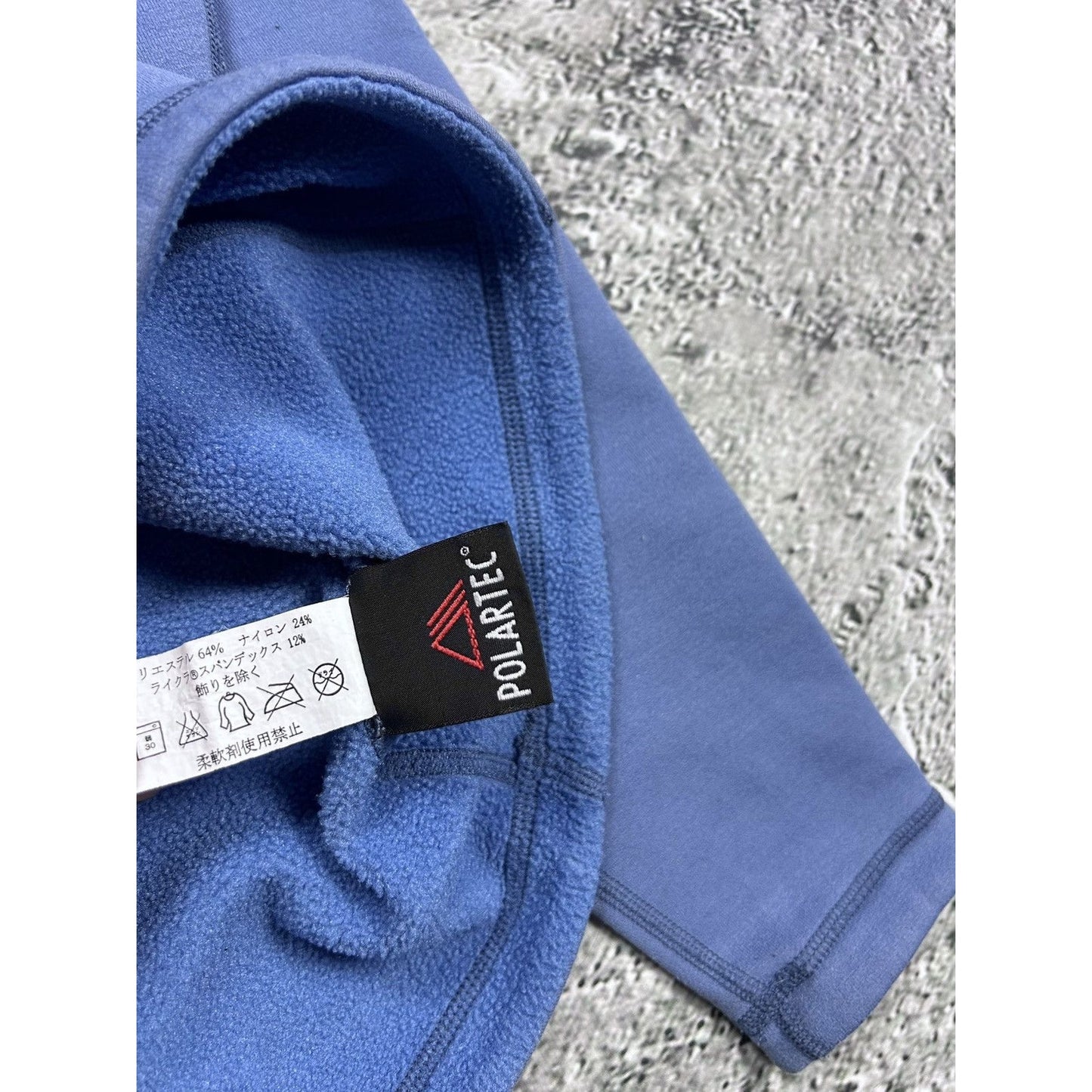 Arc’teryx fleece halfzip sweatshirt blue