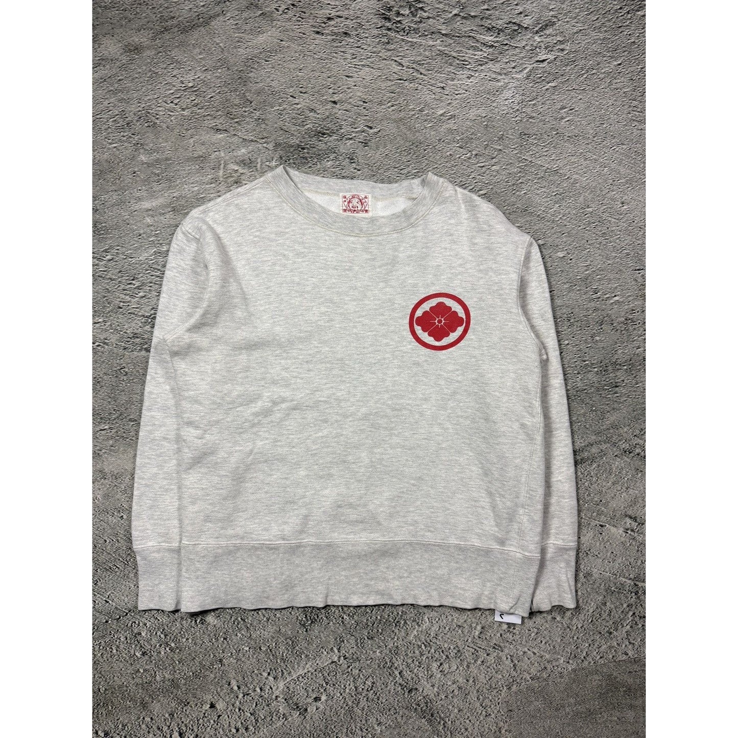Evisu sweatshirt daicock seagull vintage grey Y2K
