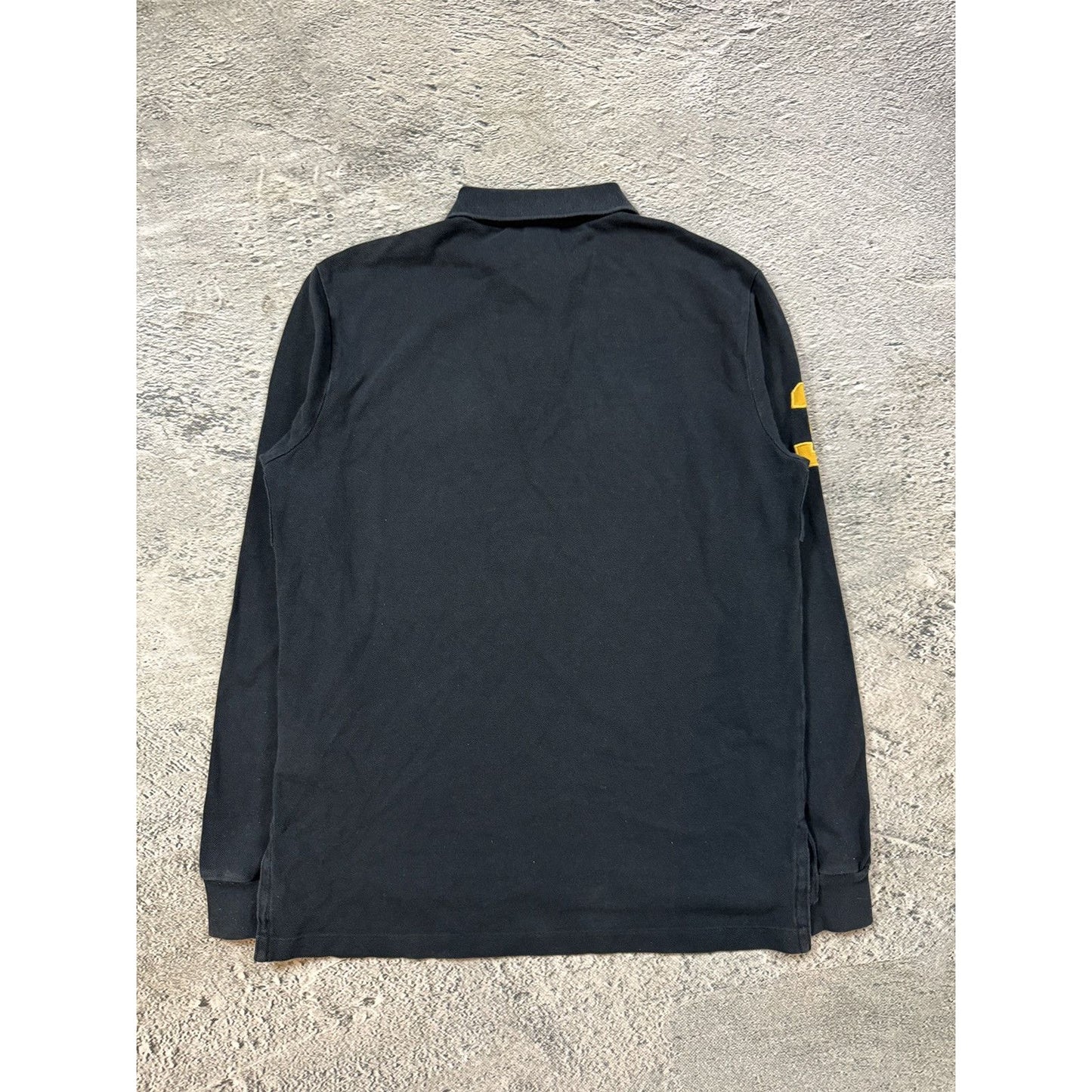 Chief Keef Polo Ralph Lauren big pony longsleeve black gold
