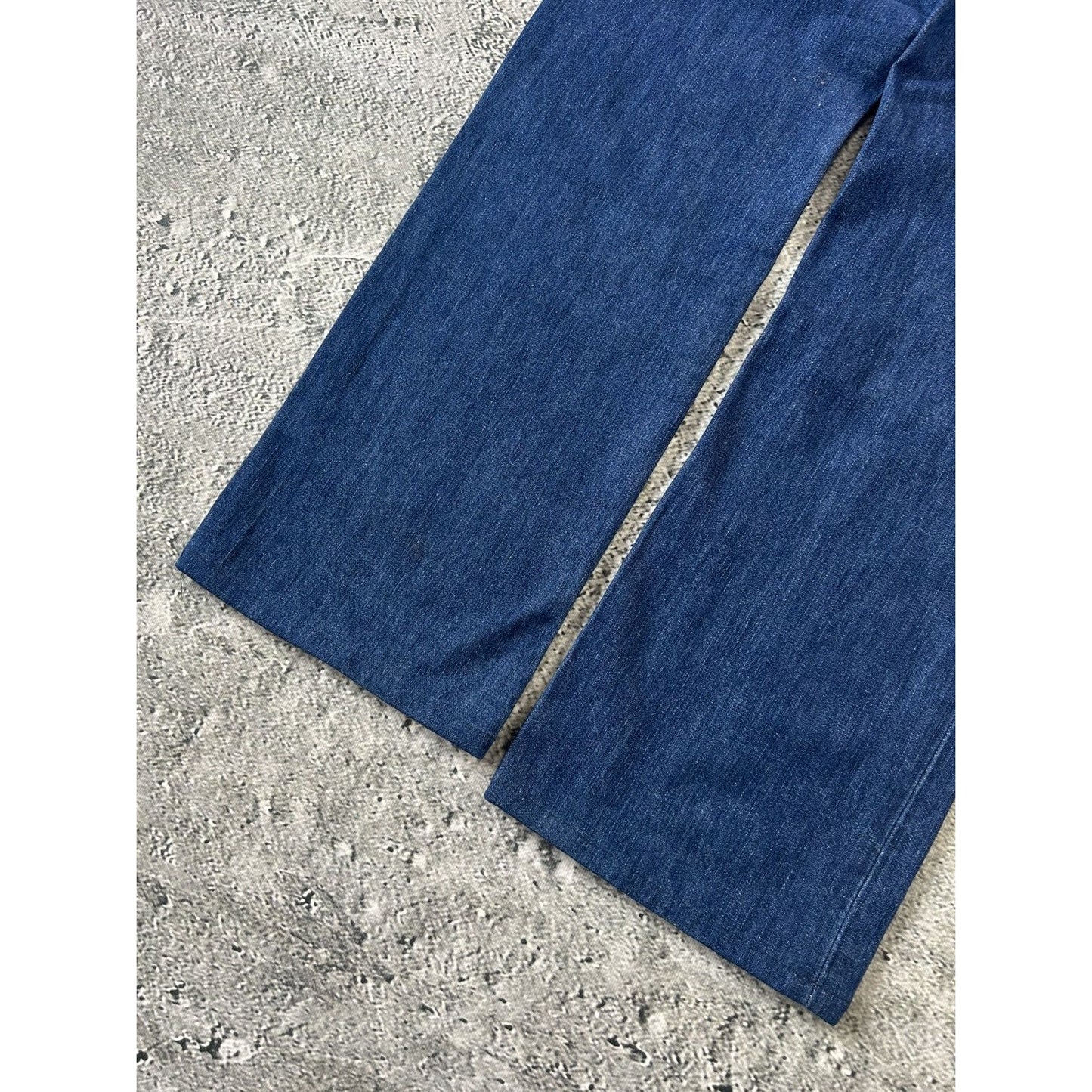 True Religion vintage blue jeans Ricky black big logo Y2K
