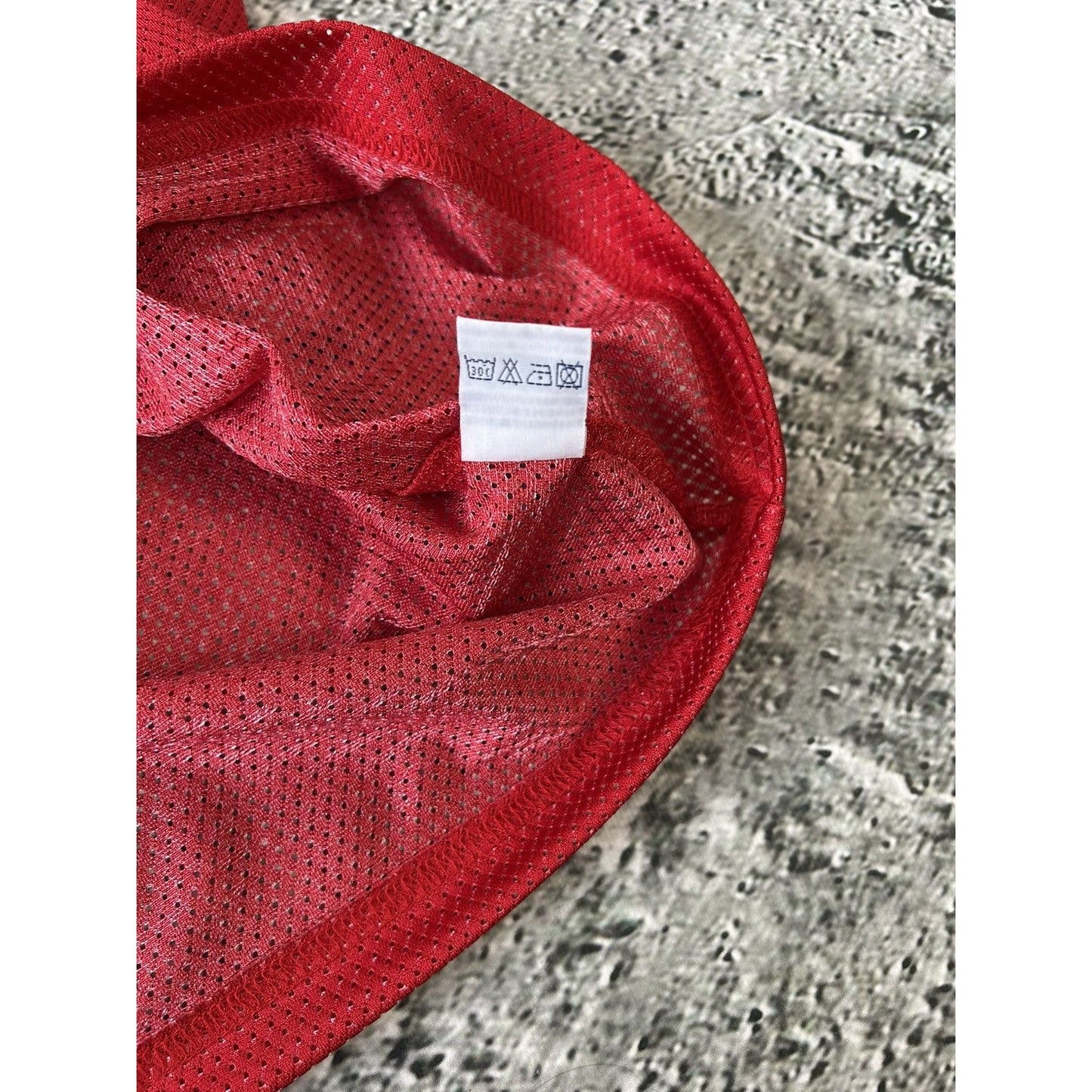 Evisu Jersey basketball 7 vintage red Chicago Bulls