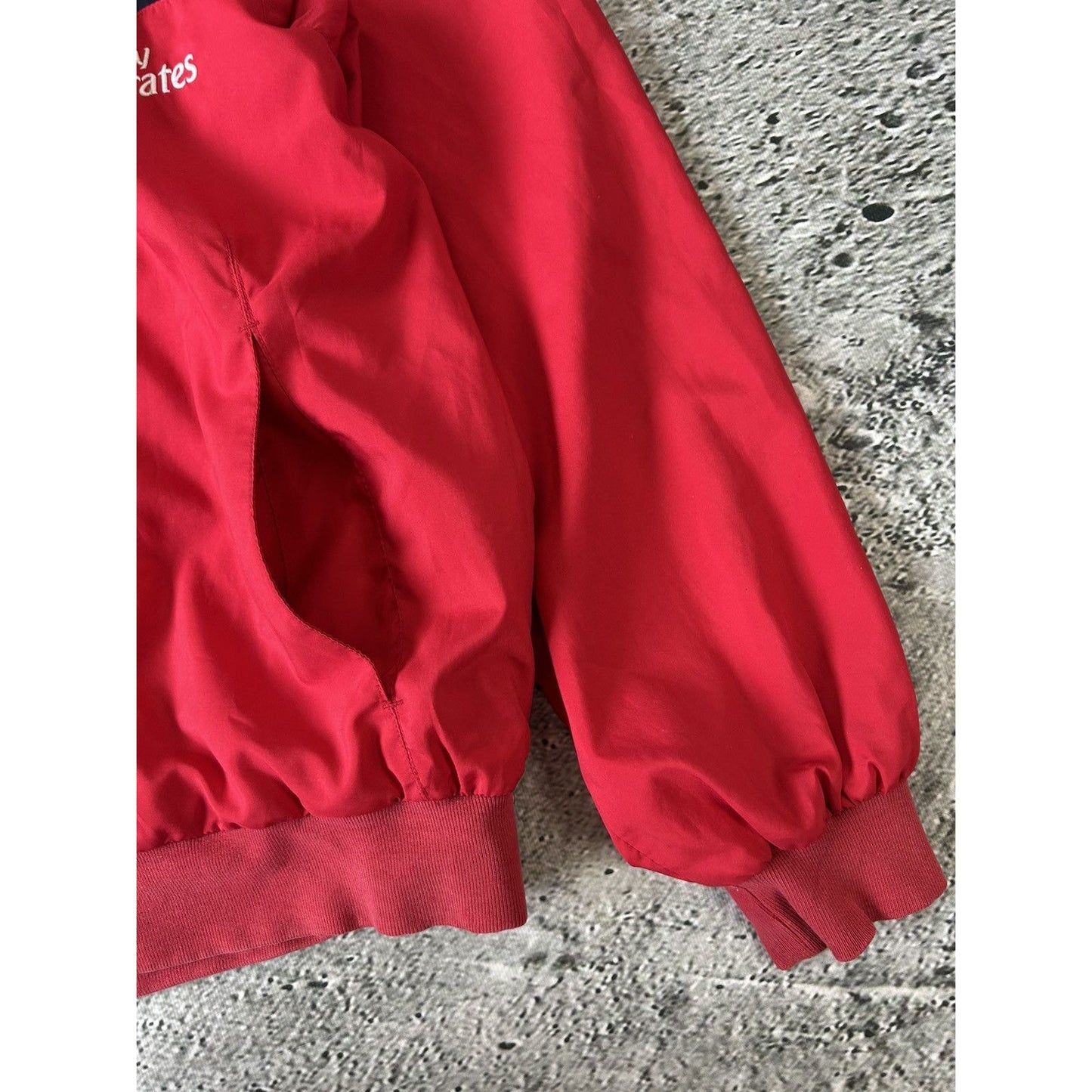 Nike Arsenal track jacket vintage red fly emirates