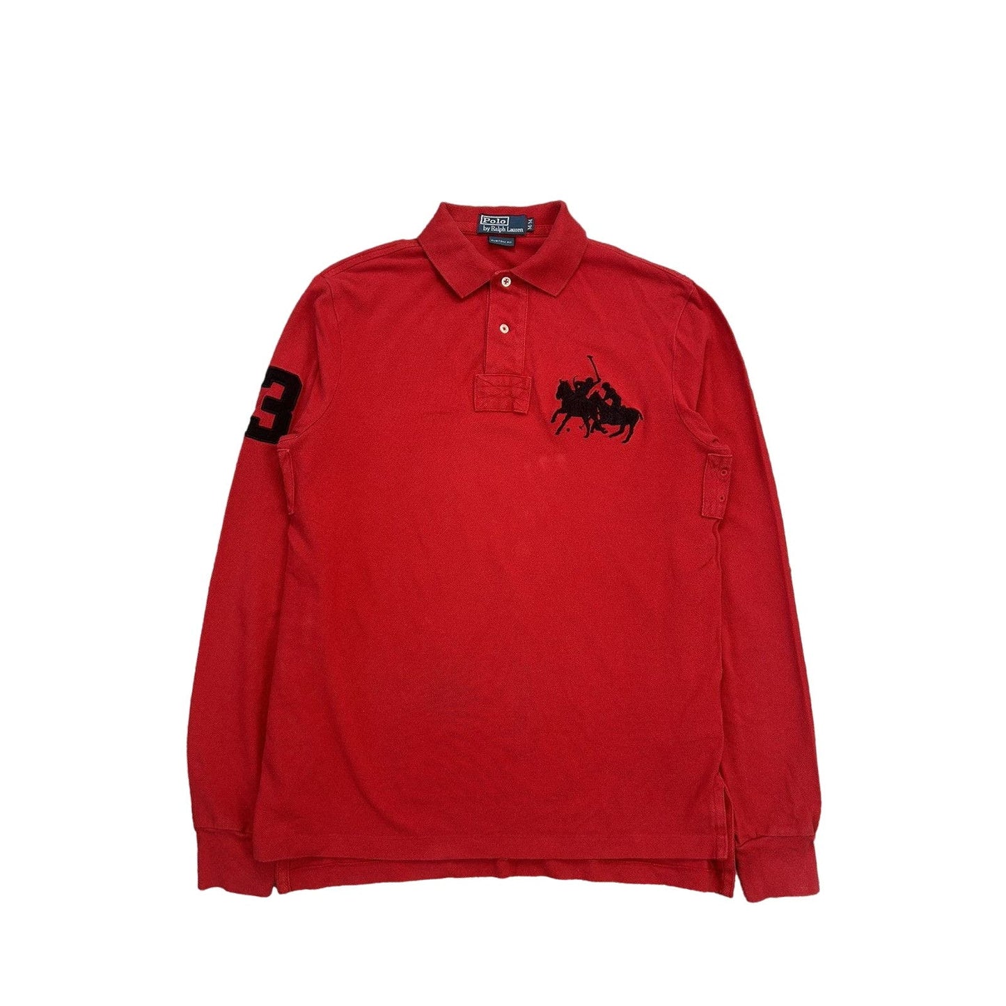 Polo Ralph Lauren vintage longsleeve rugby red big pony